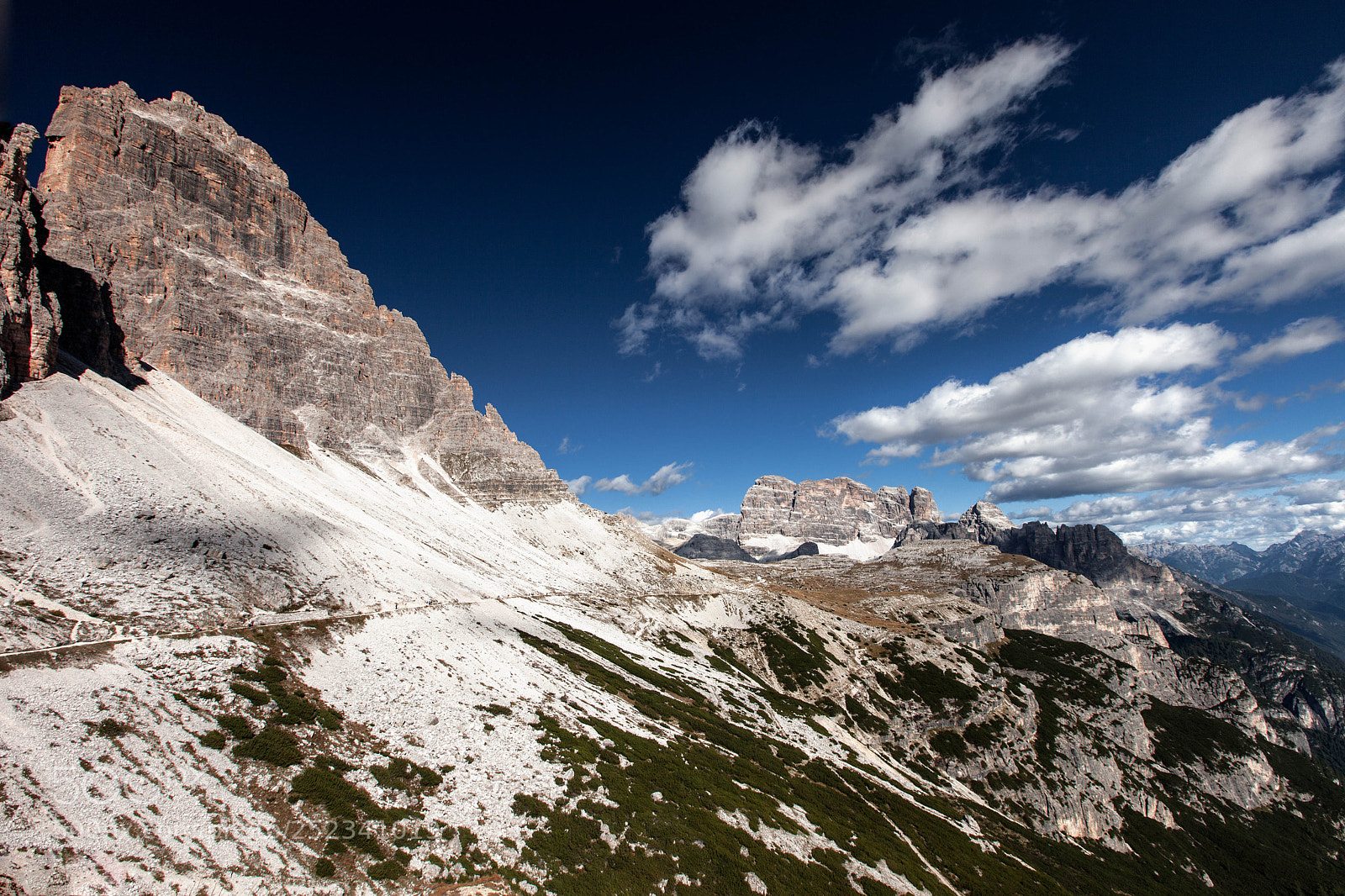 Canon EOS 5D Mark II sample photo. Strada panoramica tre cime photography