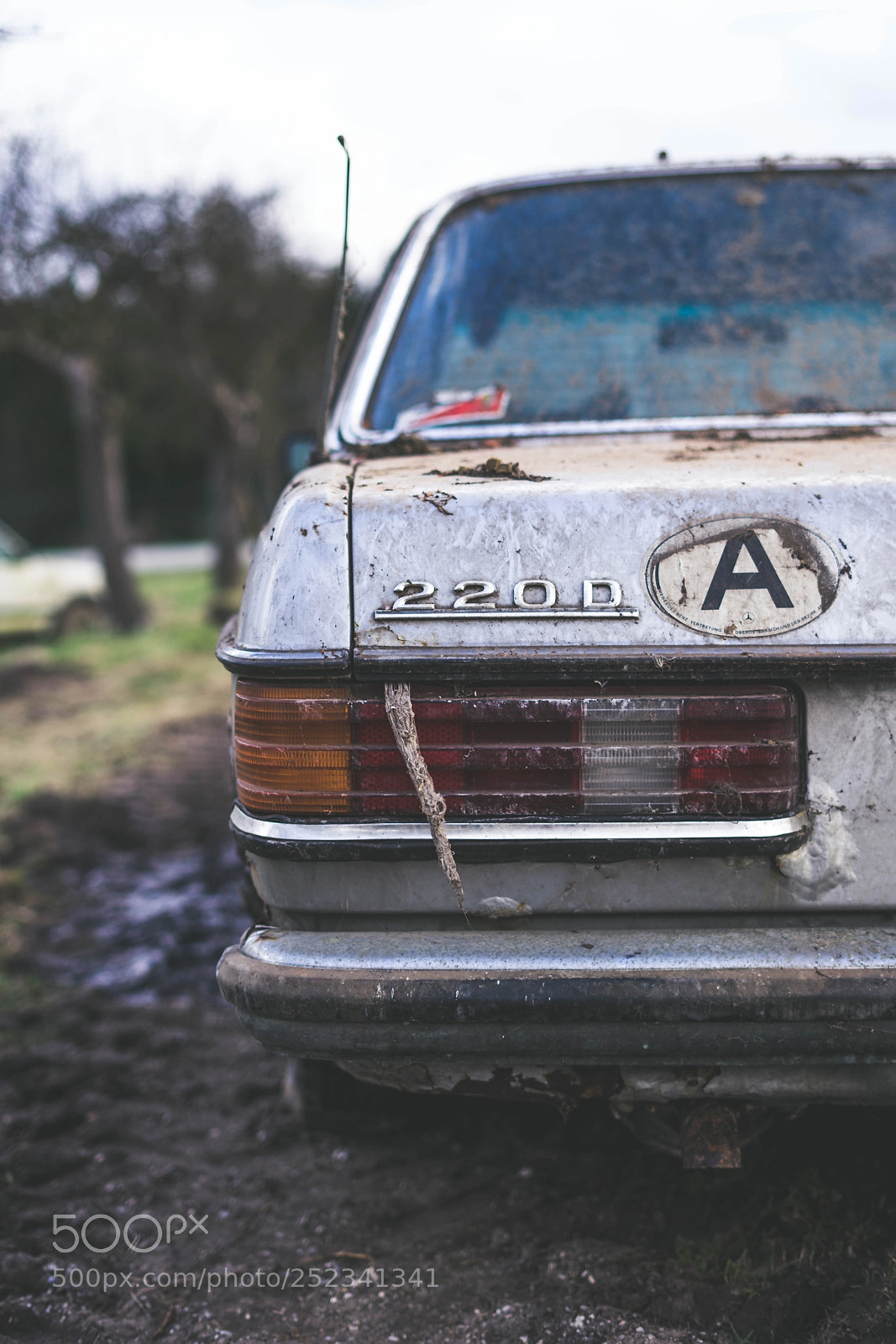 Sony a7 sample photo. Lost car photography