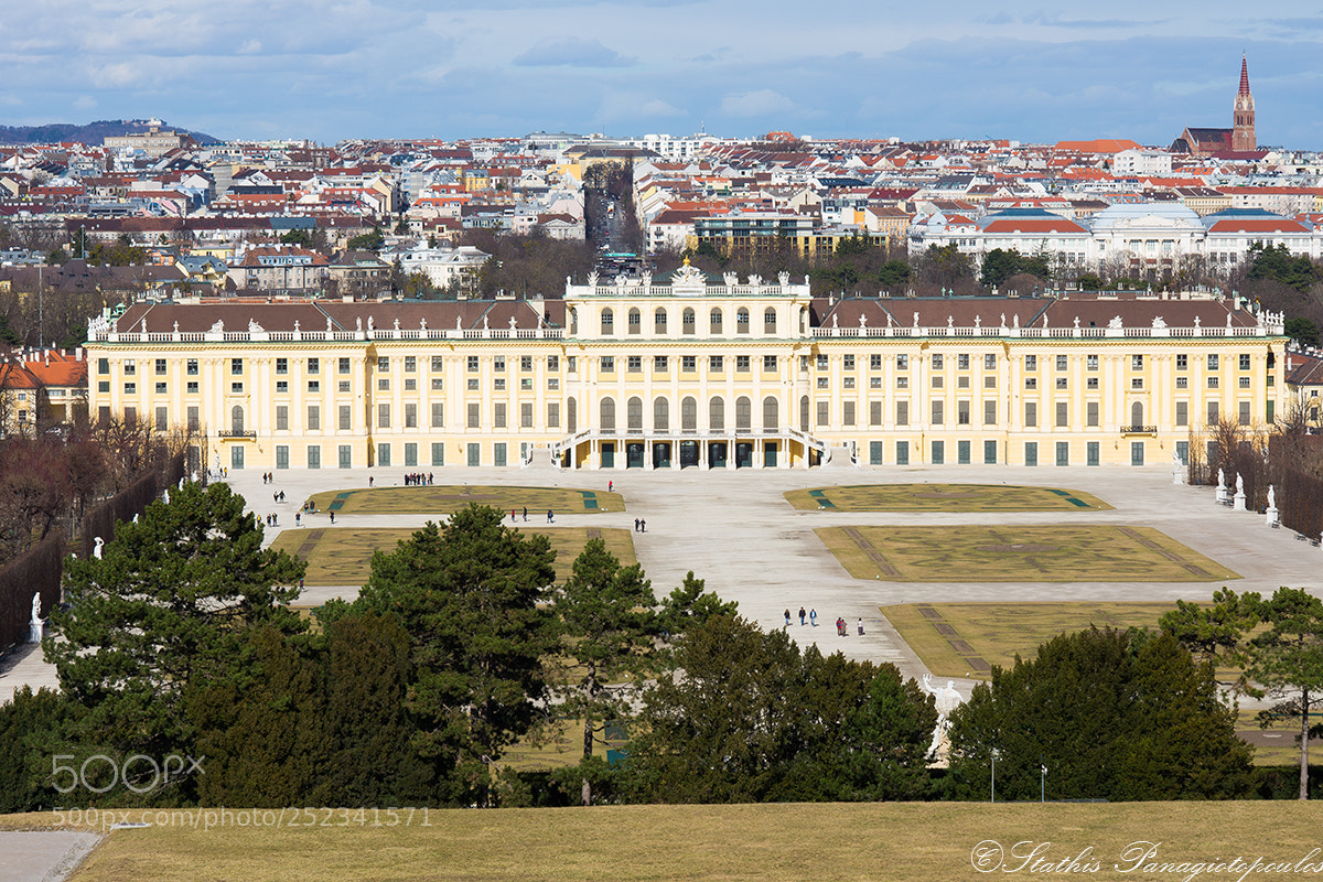 Sony SLT-A77 sample photo. Schönbrunn palace photography