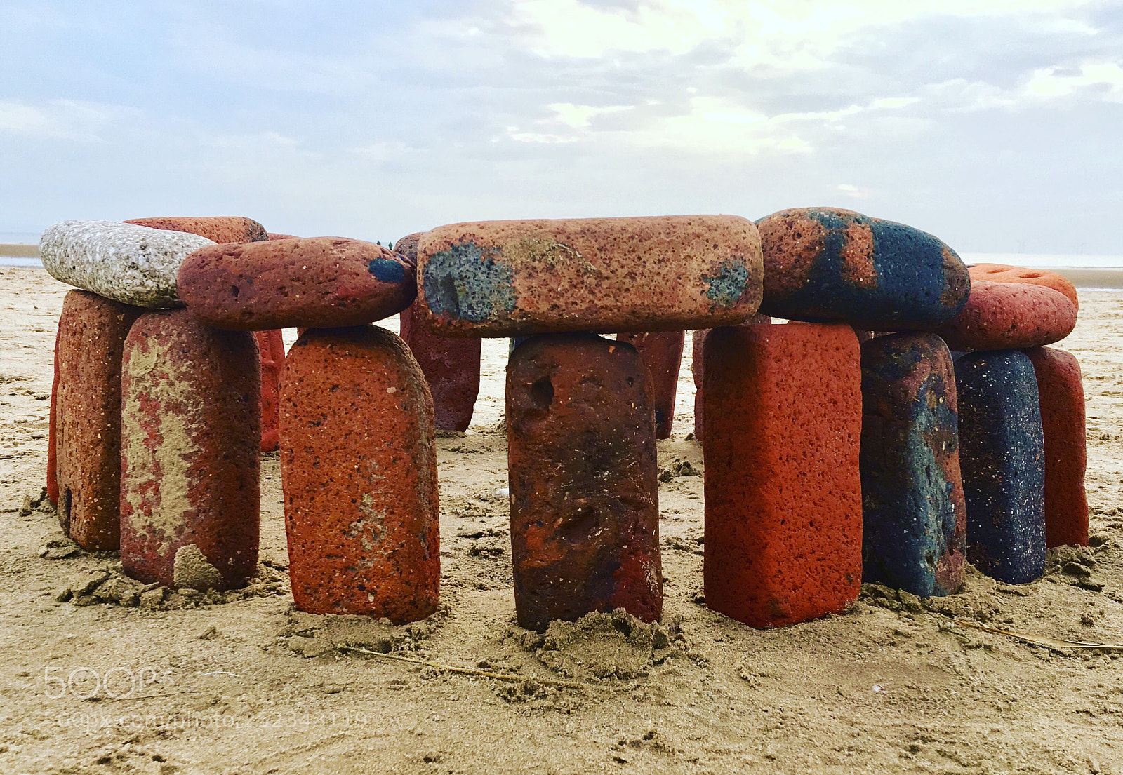 Apple iPhone SE sample photo. Tiny stonehenge  photography