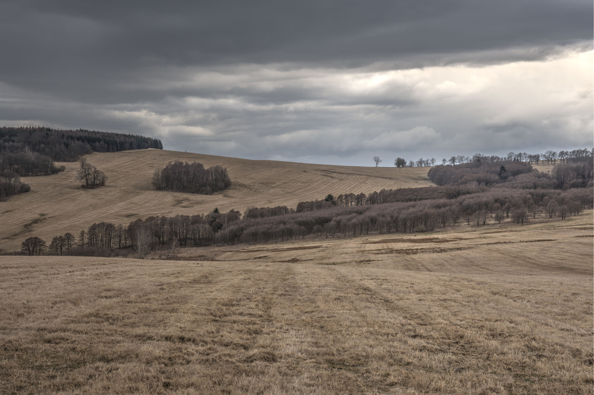 Nikon D500 sample photo. Landscape before storm photography