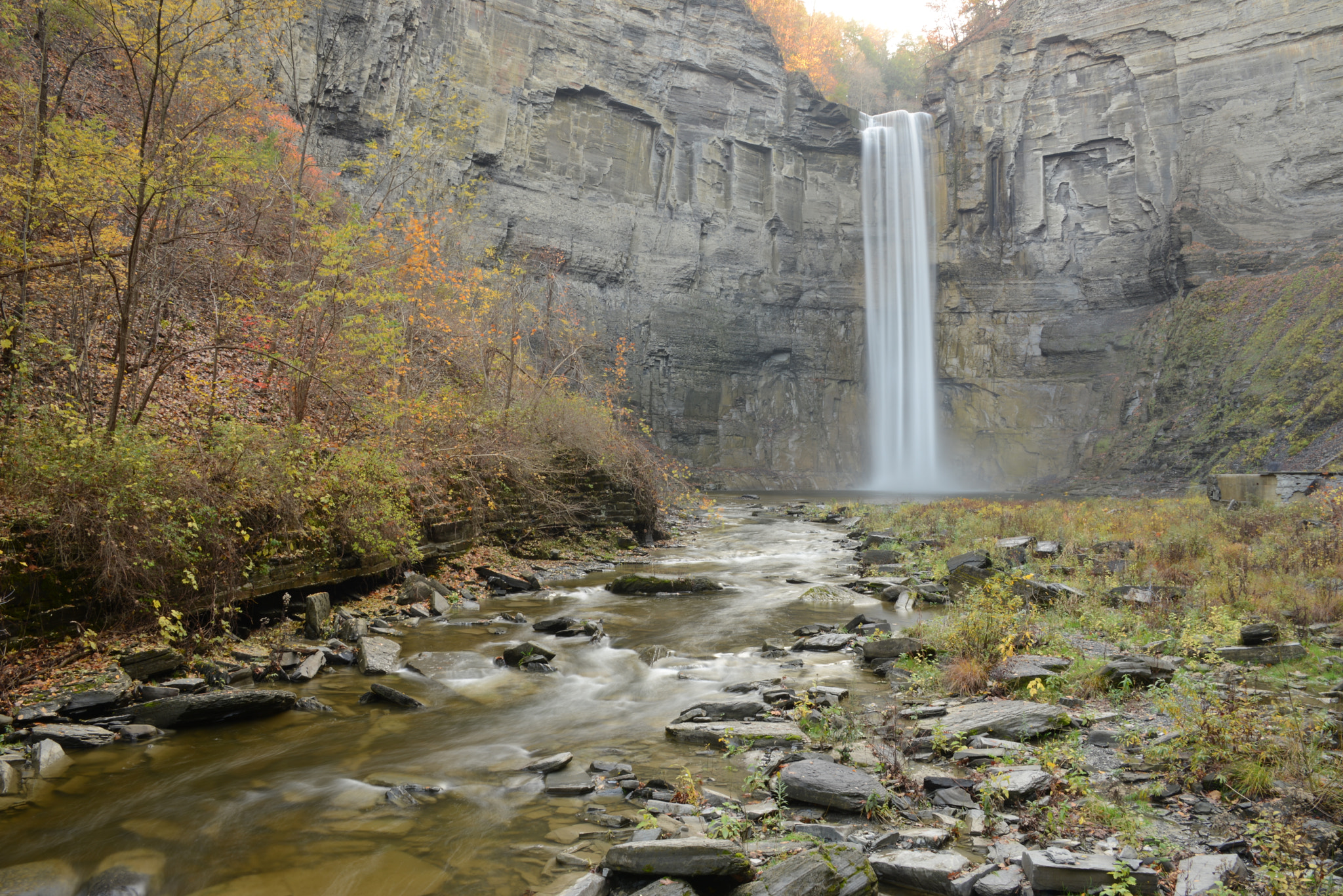 Nikon D800 sample photo. Taughannock falls, ithaca, new york photography