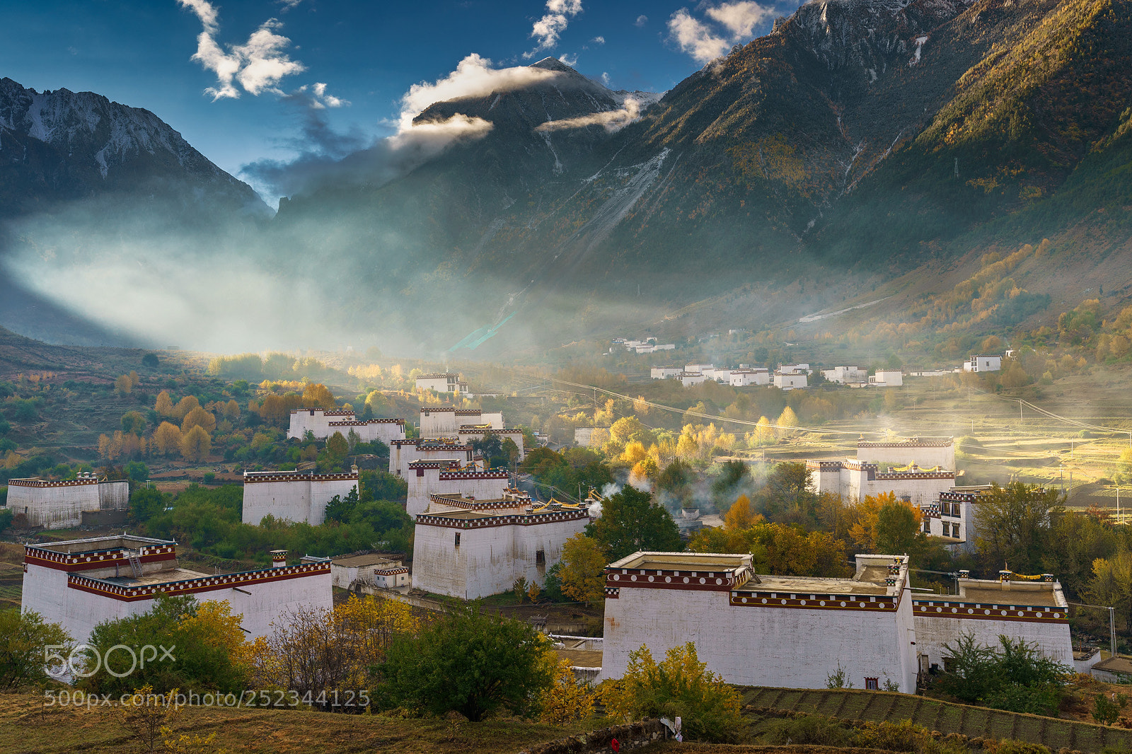Sony a9 sample photo. Tibetan village photography