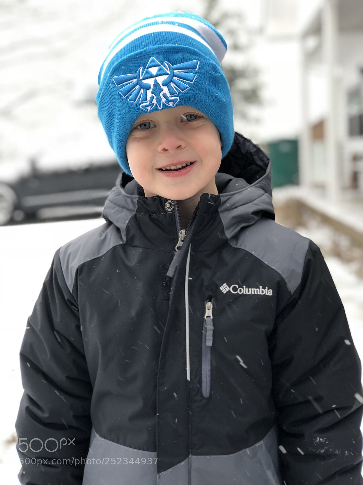 Apple iPhone 8 Plus sample photo. Snow day photography