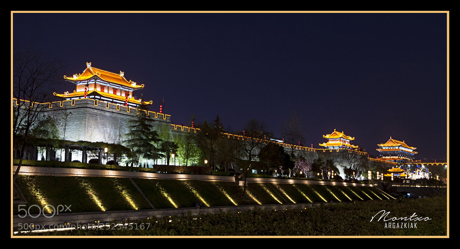 Nikon D700 sample photo. Xian the wall.... 2018 photography