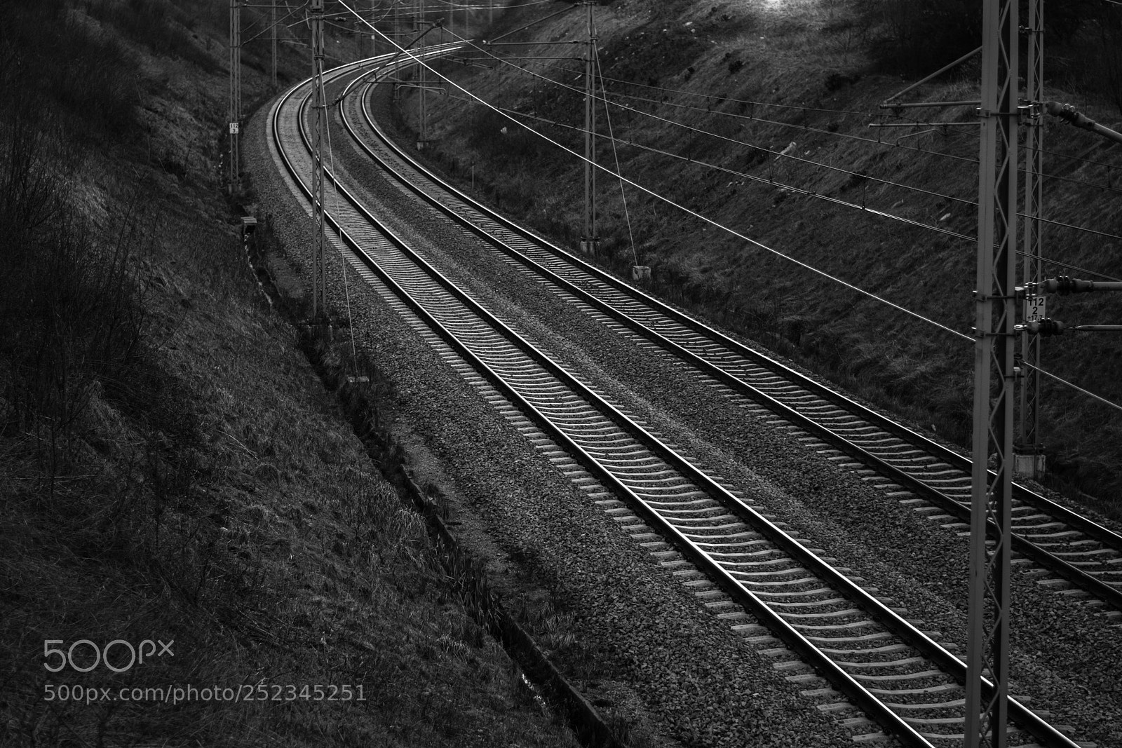 Nikon D5300 sample photo. Railway photography