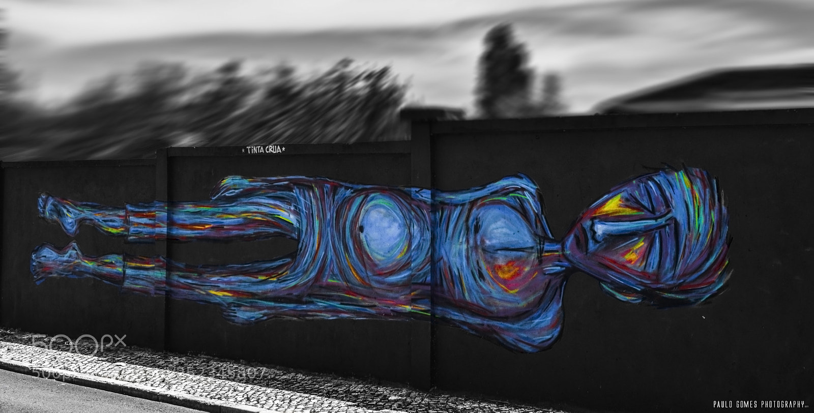 Nikon D3300 sample photo. Muro sem legenda wall photography