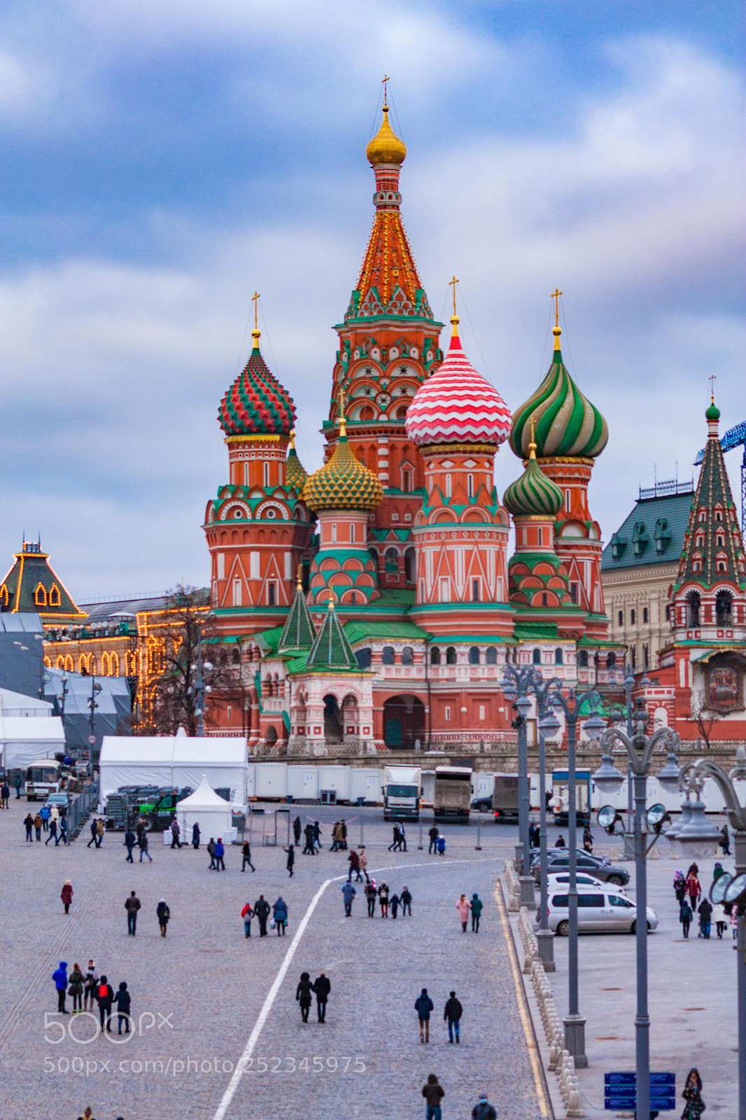 Canon EOS 450D (EOS Rebel XSi / EOS Kiss X2) sample photo. Saint basil's cathedral photography