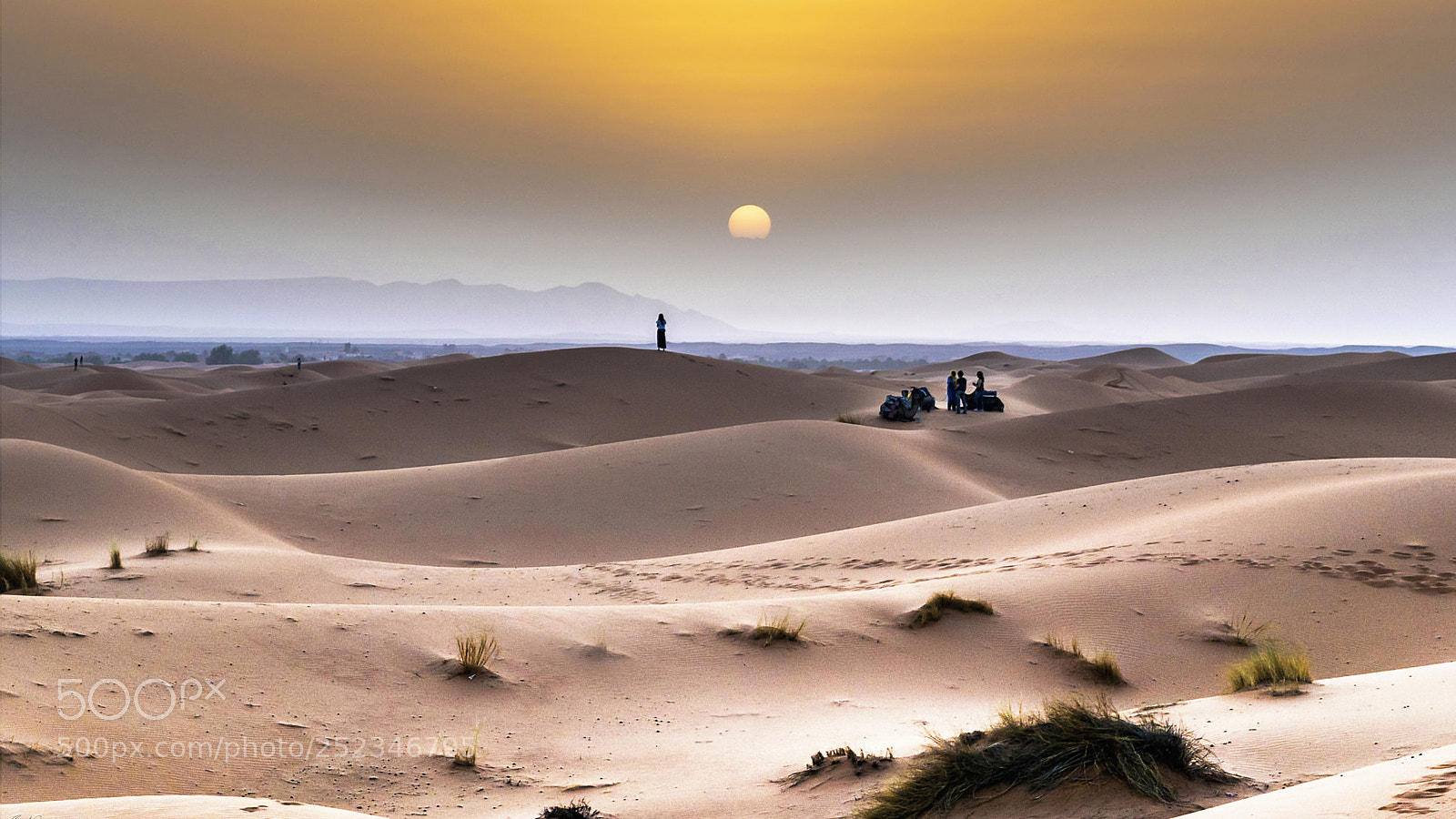 Nikon D3300 sample photo. Atardecer en el sahara photography