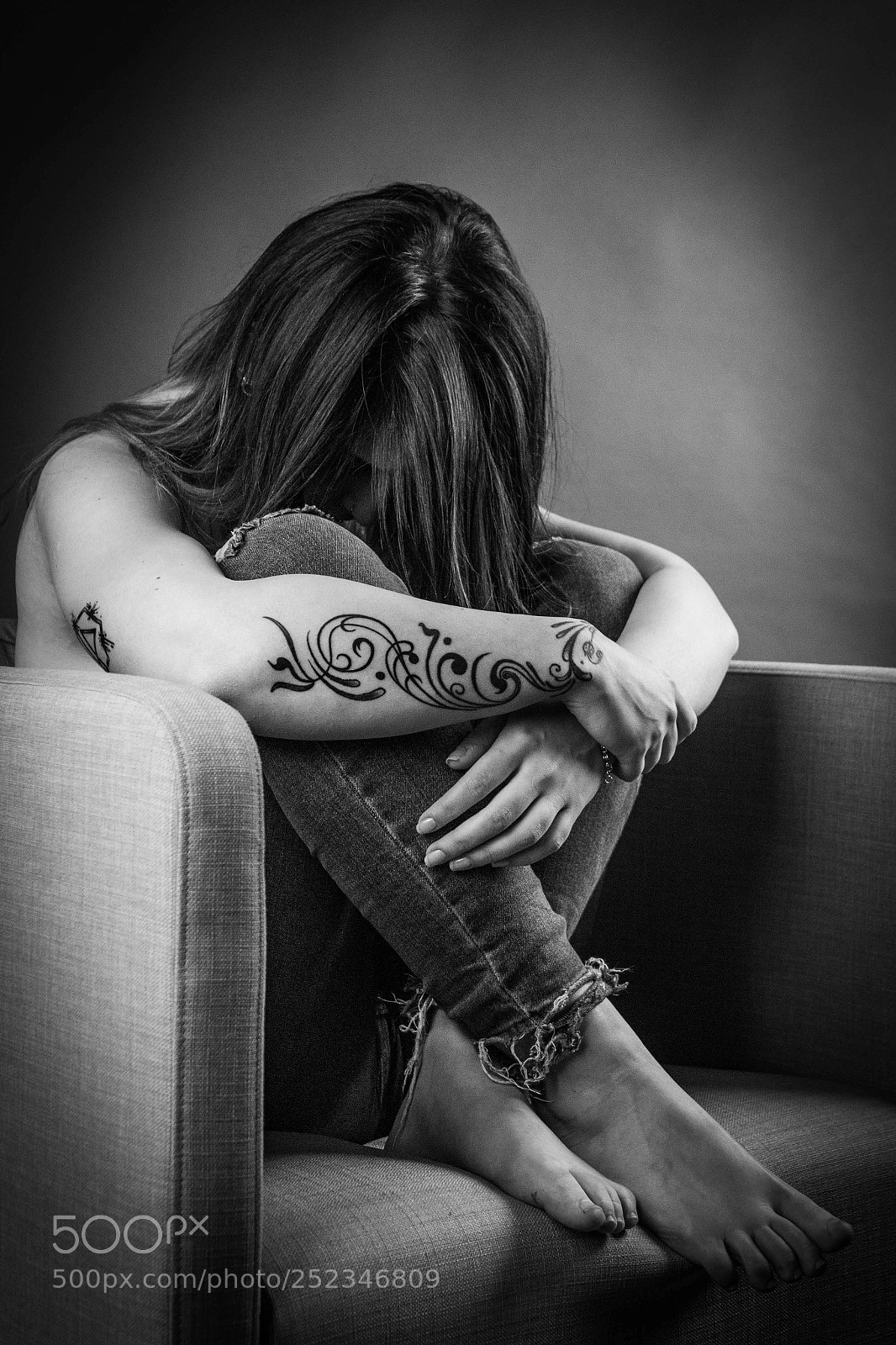 Canon EOS 70D sample photo. Girl with tattoo #1 photography