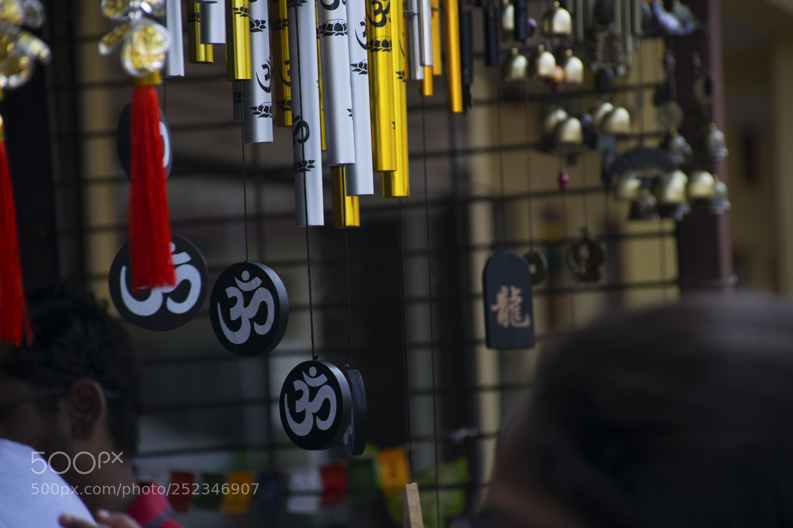 Nikon D5300 sample photo. Wind chimes hanging in photography