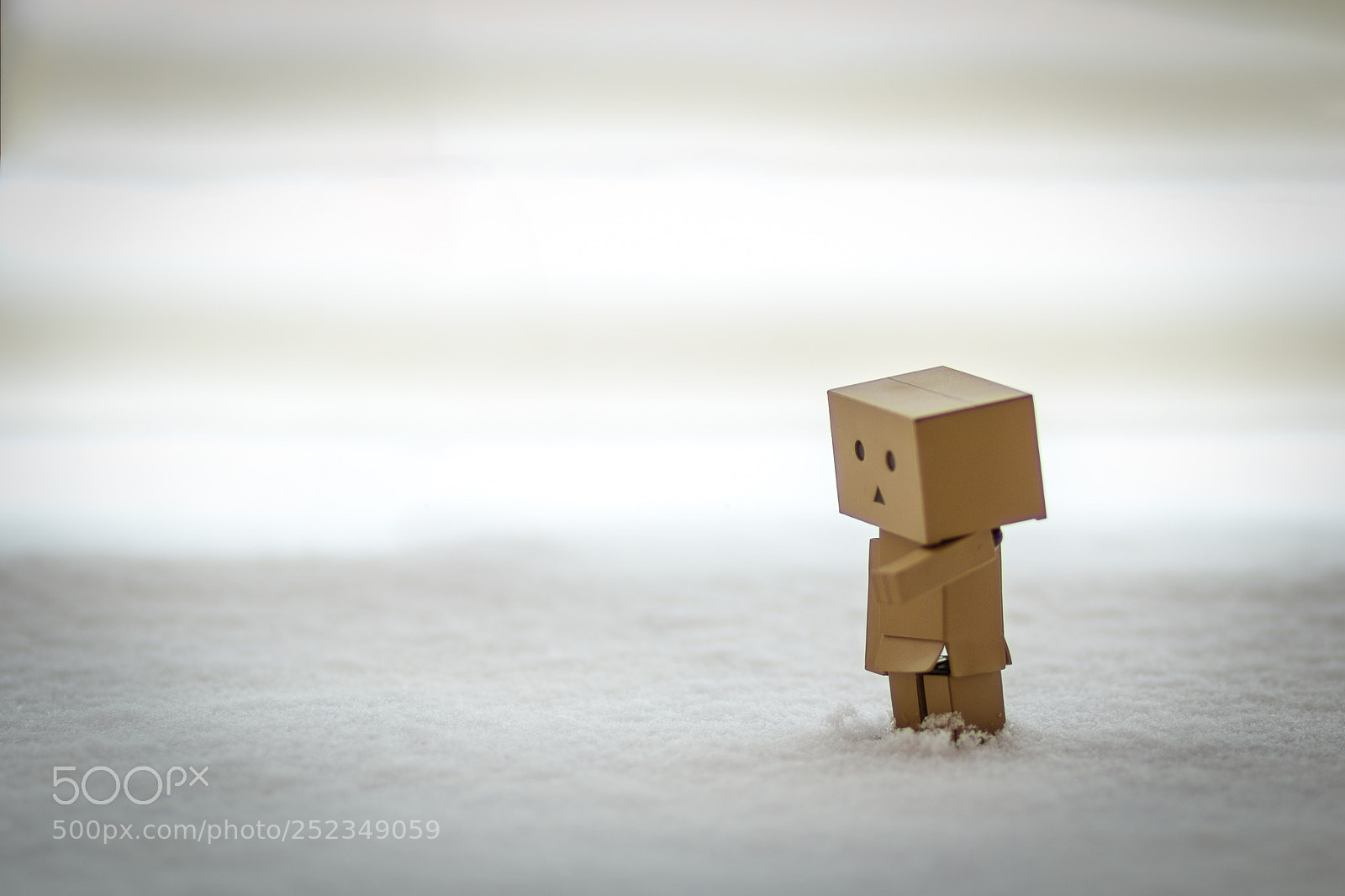 Canon EOS 760D (EOS Rebel T6s / EOS 8000D) sample photo. Danbo in the snow photography
