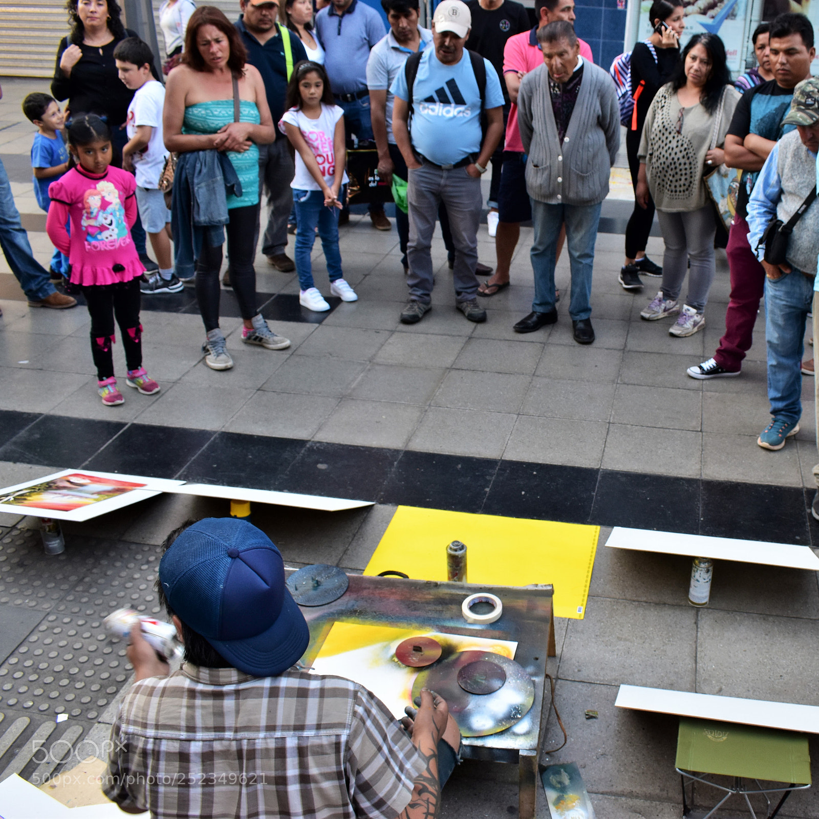Nikon D5500 sample photo. An artist and his photography