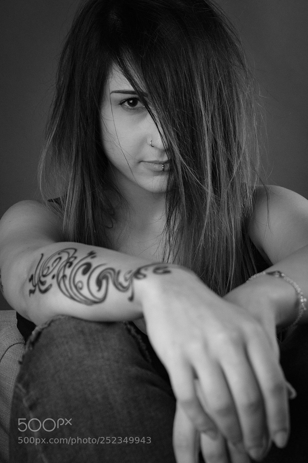Canon EOS 70D sample photo. Girl with tattoo #2 photography