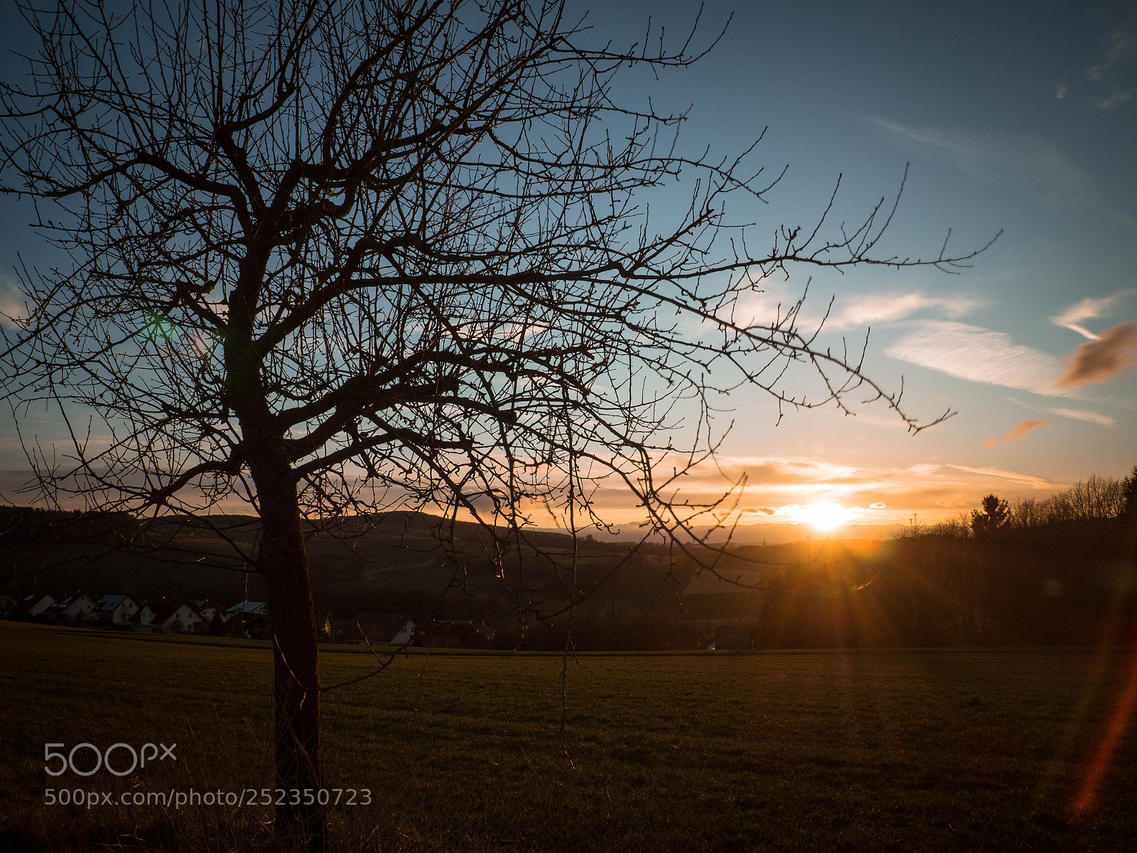 Olympus OM-D E-M10 II sample photo. Beautiful sunset in spring.... photography