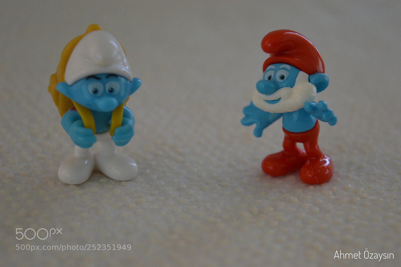 Nikon D3200 sample photo. Smurfs photography