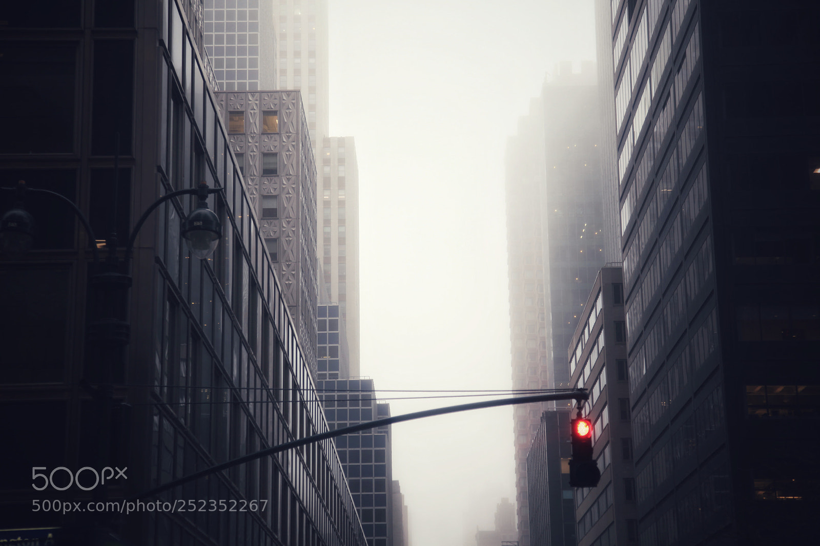 Canon EOS 5D Mark II sample photo. Misty nyc photography
