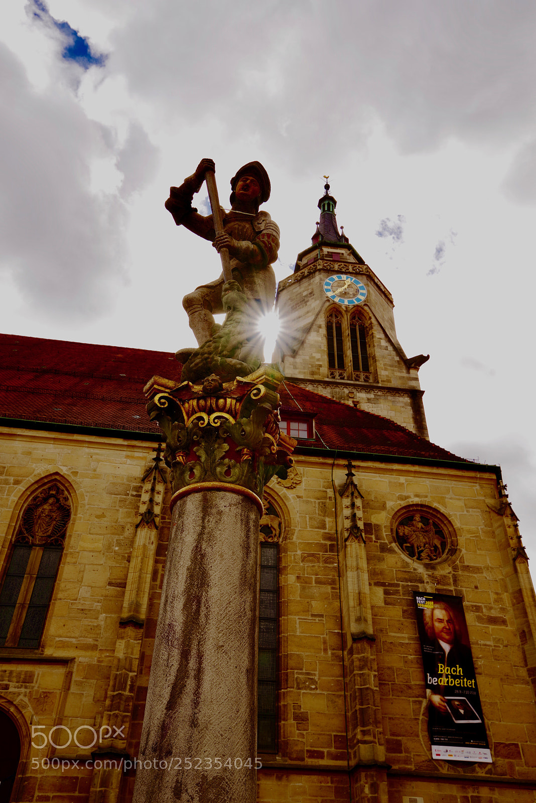 Pentax K-1 sample photo. Stiftskirche tübingen photography