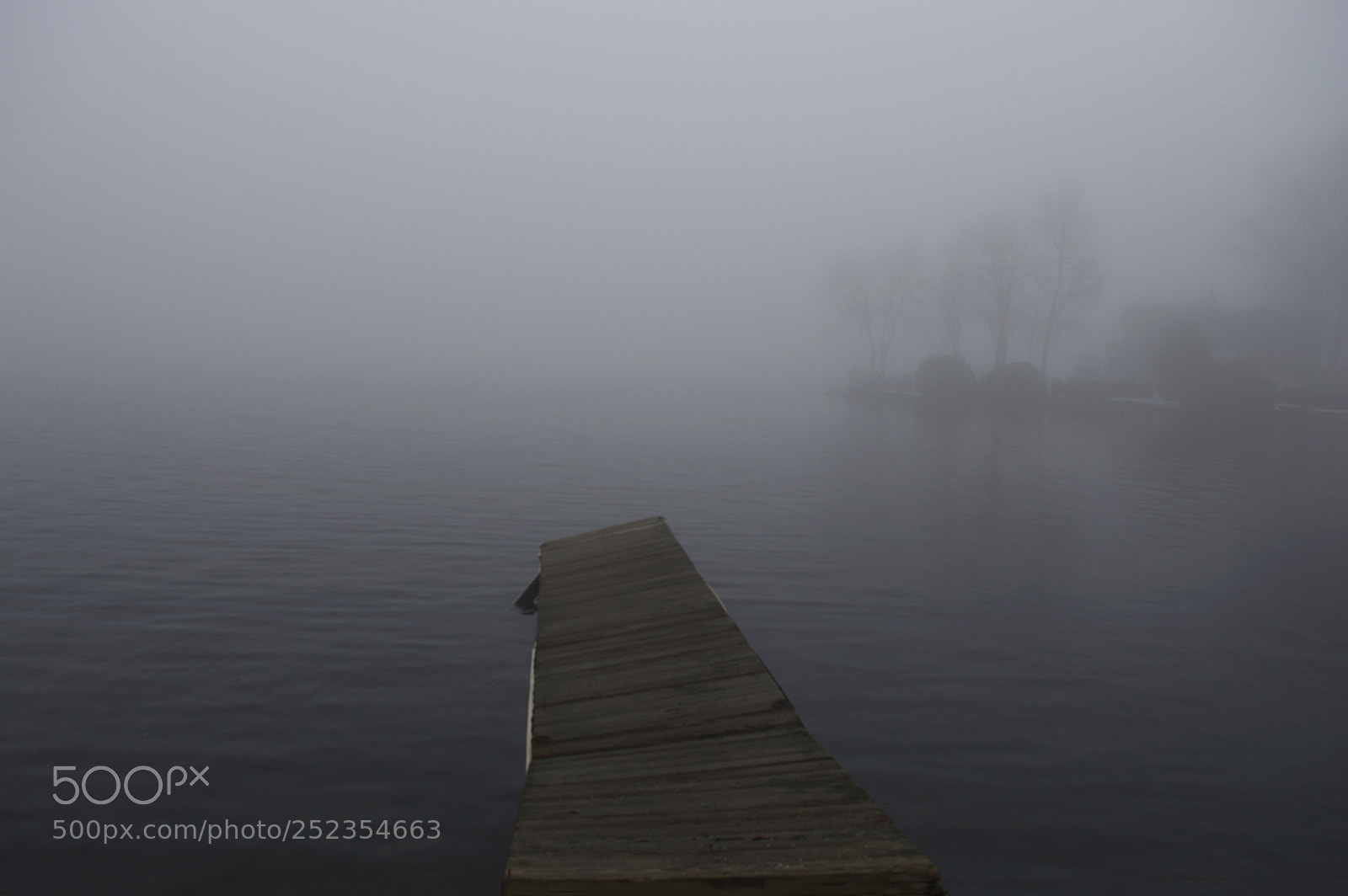 Nikon D3200 sample photo. Lake fog signs of photography