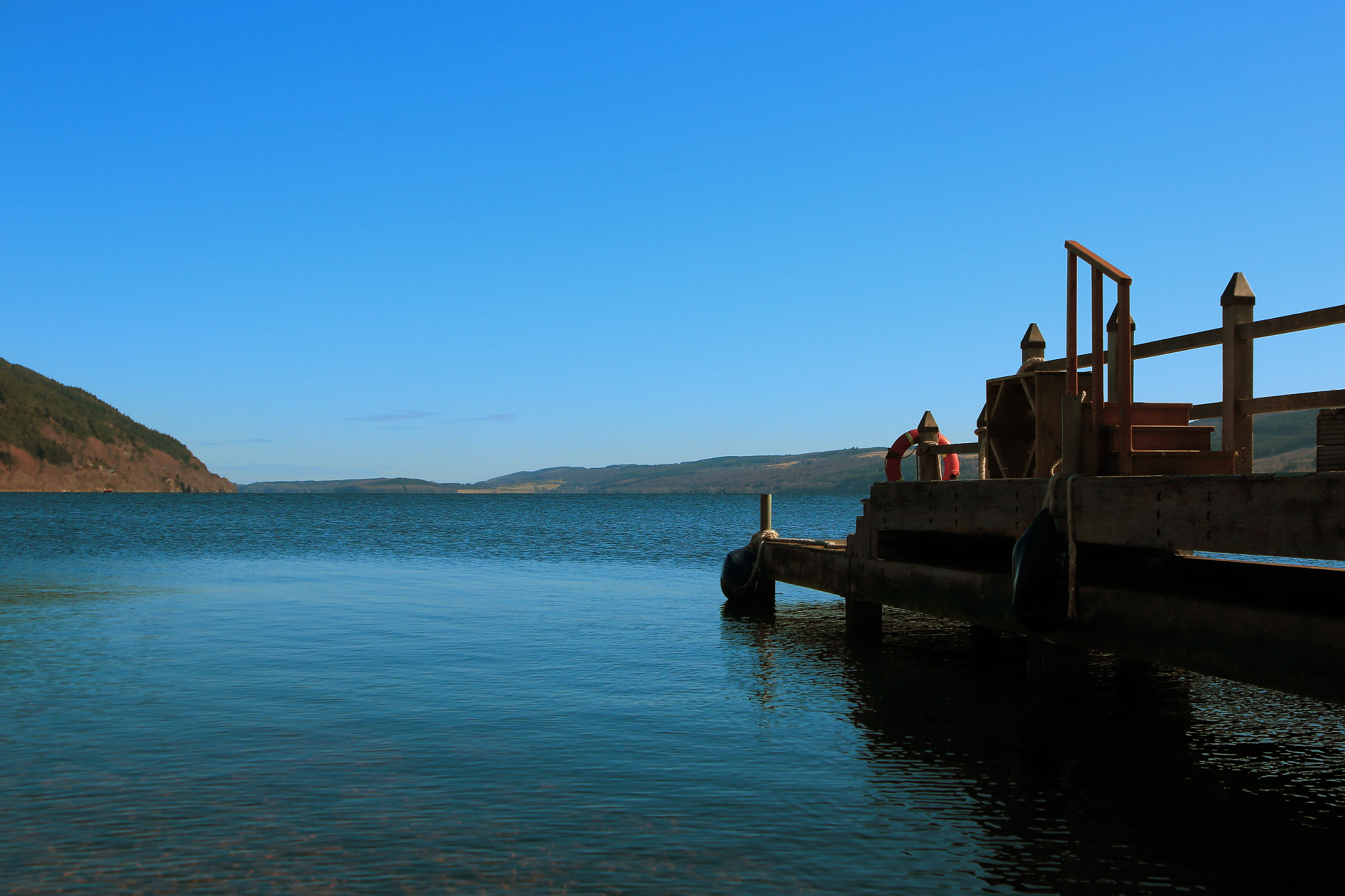 Canon EF-S 18-55mm F3.5-5.6 IS sample photo. Loch ness photography