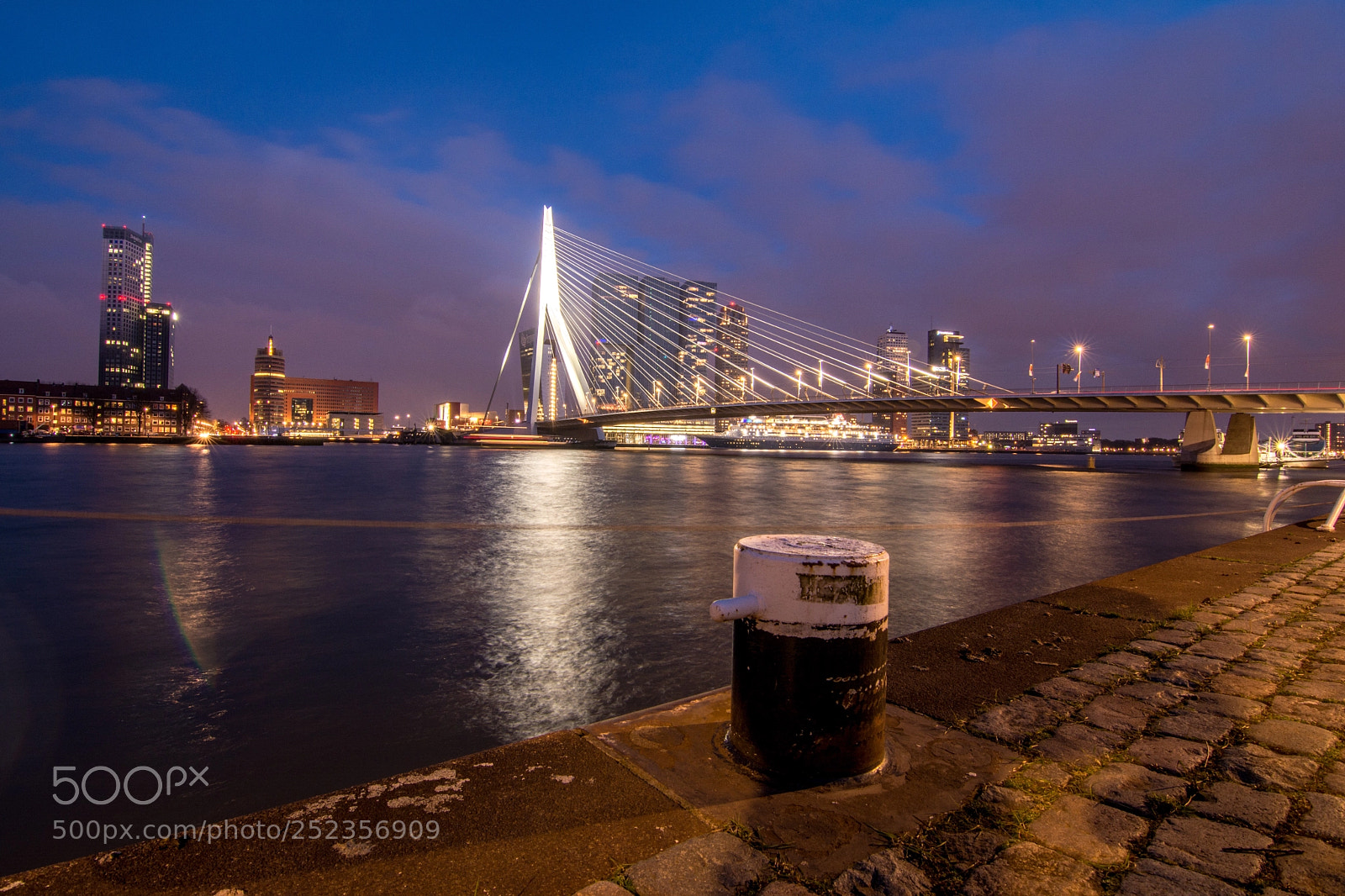 Nikon D5200 sample photo. Rotterdam skyline  photography