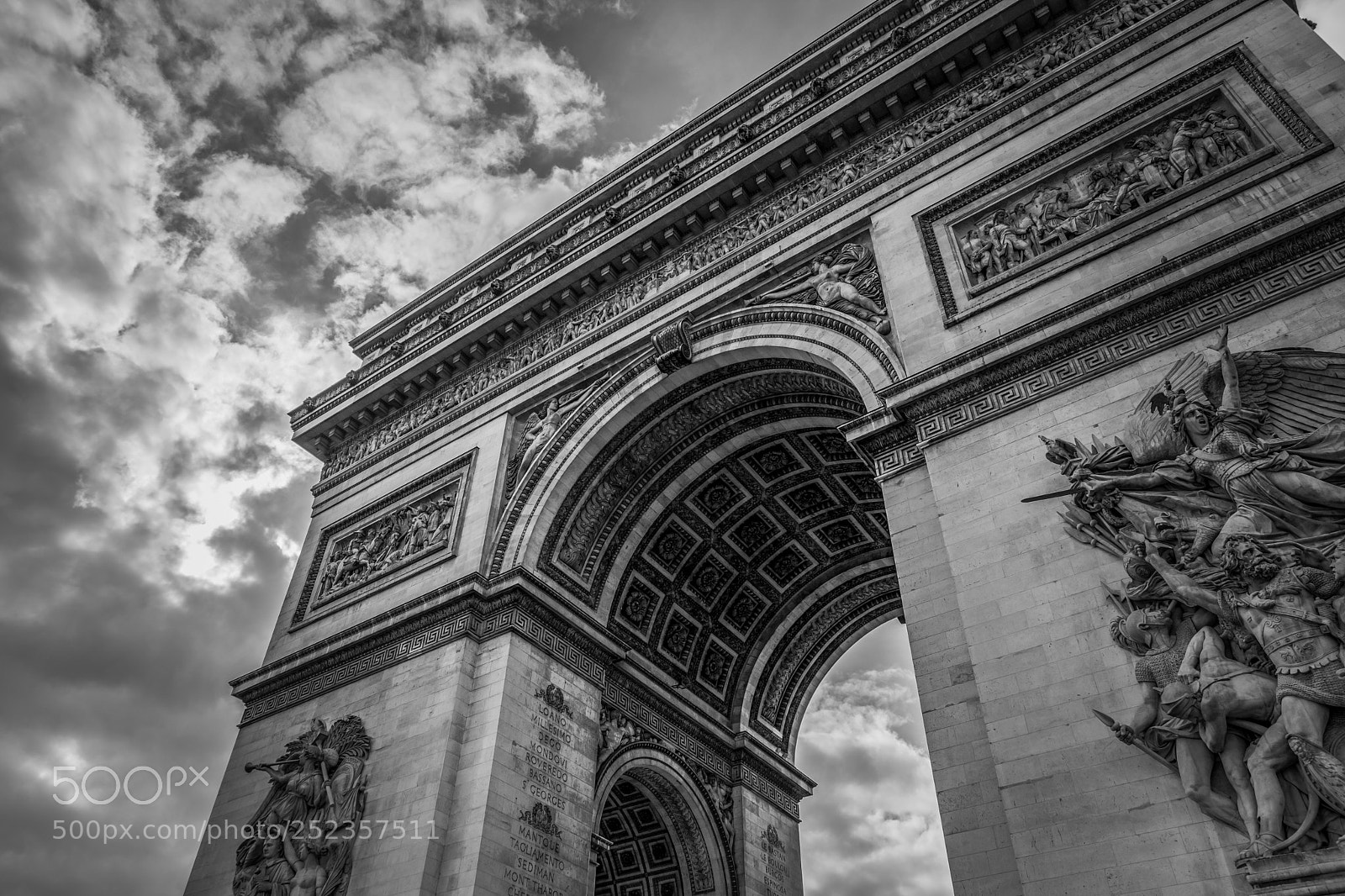 Nikon D7200 sample photo. Arc de triomphe photography