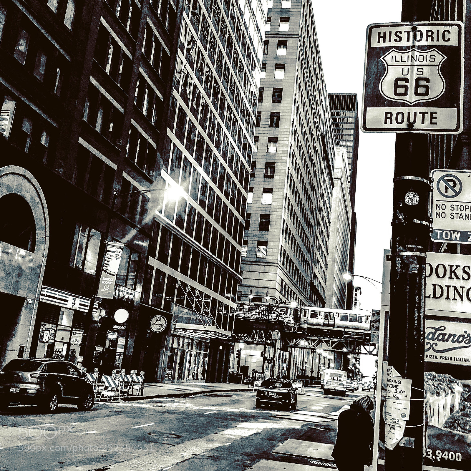 Apple iPhone 7 sample photo. Chi-town route 66 photography