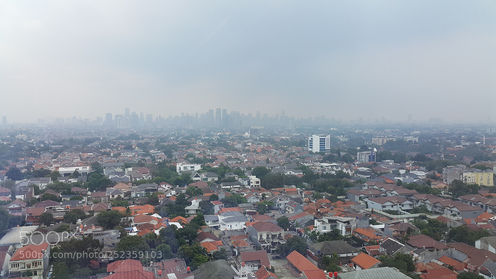 Samsung Galaxy Note4 sample photo. The foggy city photography