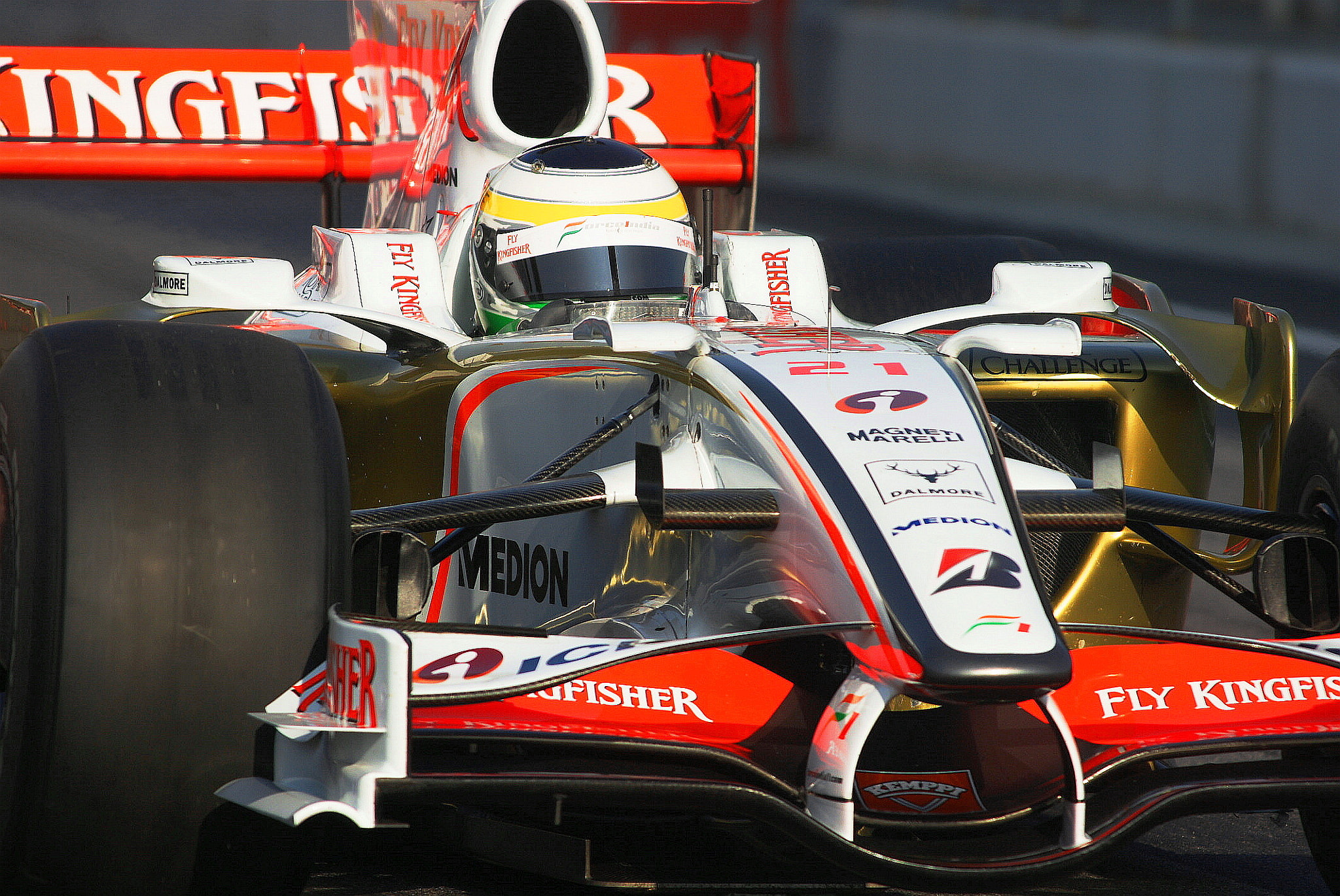 Sony Alpha DSLR-A700 sample photo. Team   force   india photography