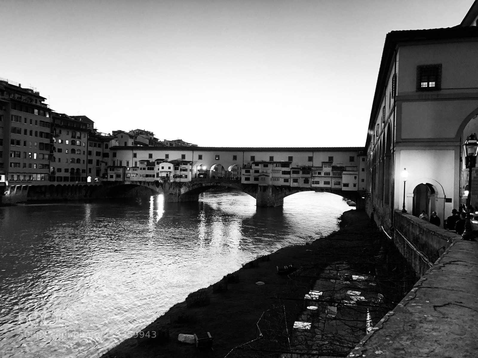 Apple iPhone X sample photo. Ponte vecchio  photography