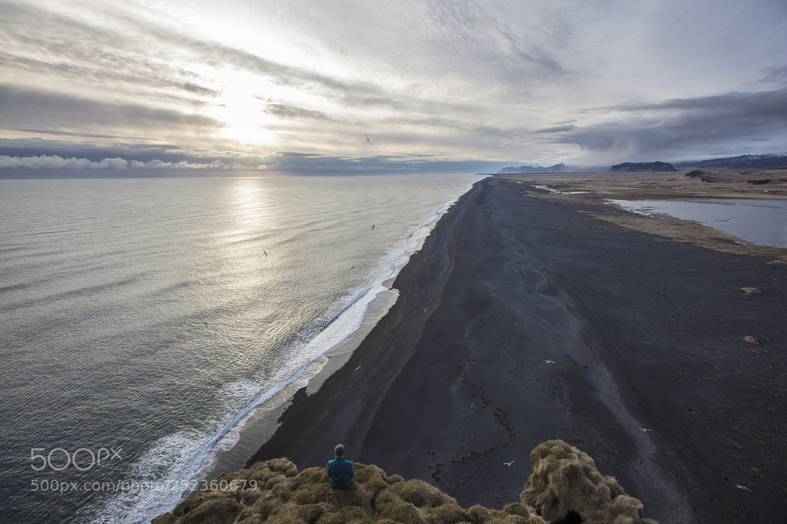 Canon EOS 5DS sample photo. Black sand beach photography