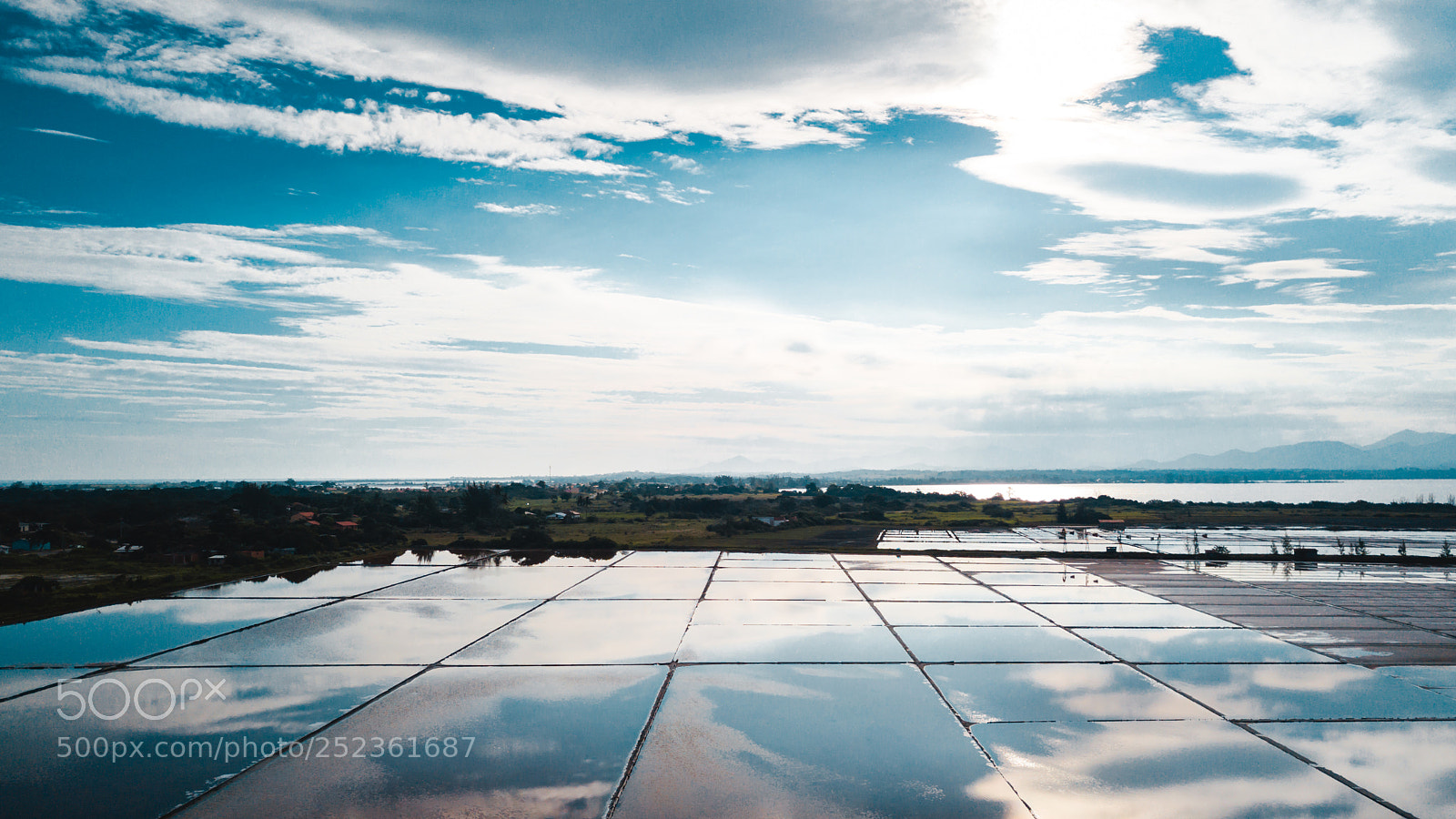 DJI FC220 sample photo. Awesome sky reflections photography