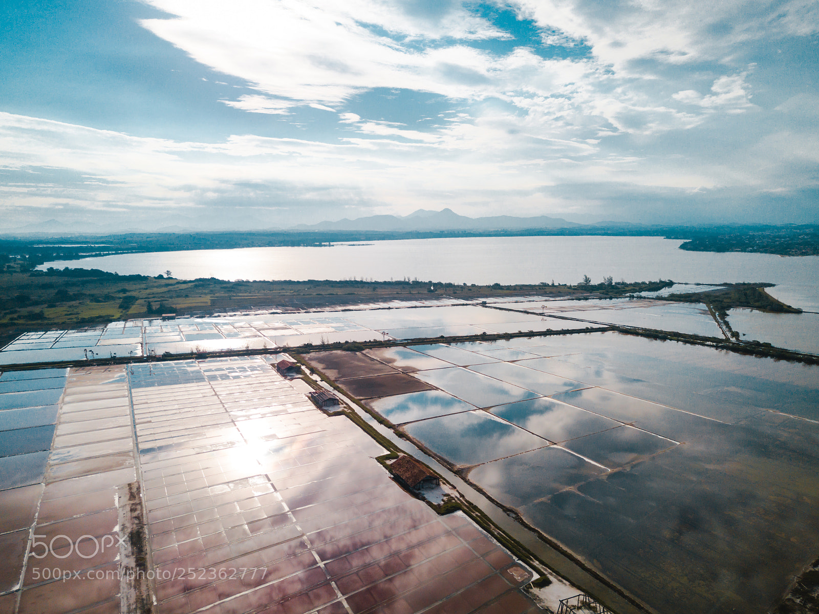 DJI FC220 sample photo. Horizon sky reflection photography