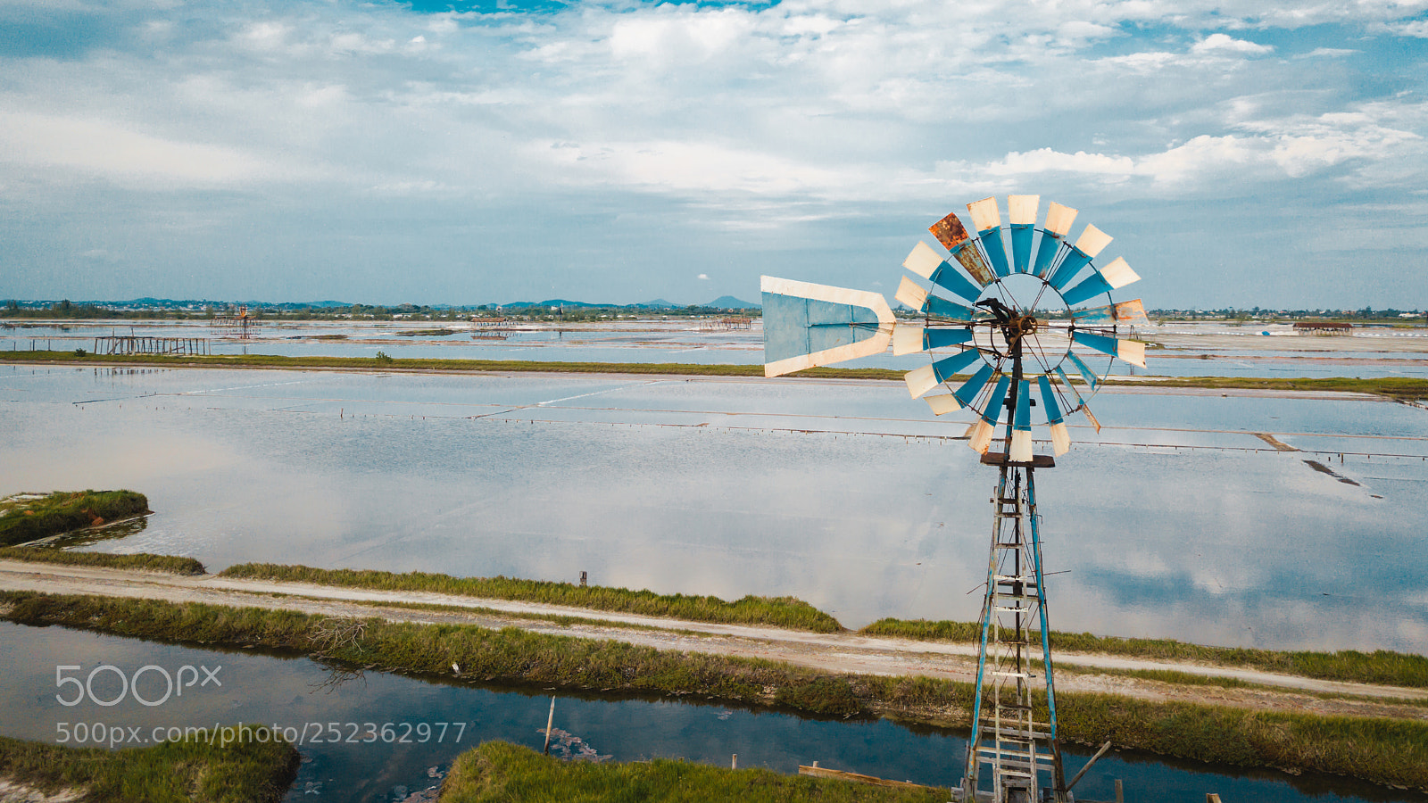 DJI FC220 sample photo. Old windmill photography