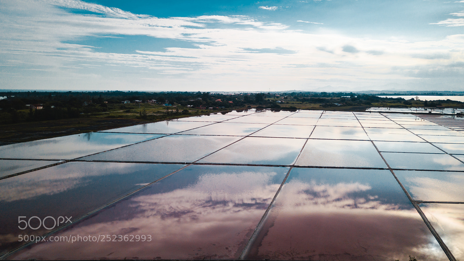 DJI FC220 sample photo. Pink and blue sky photography