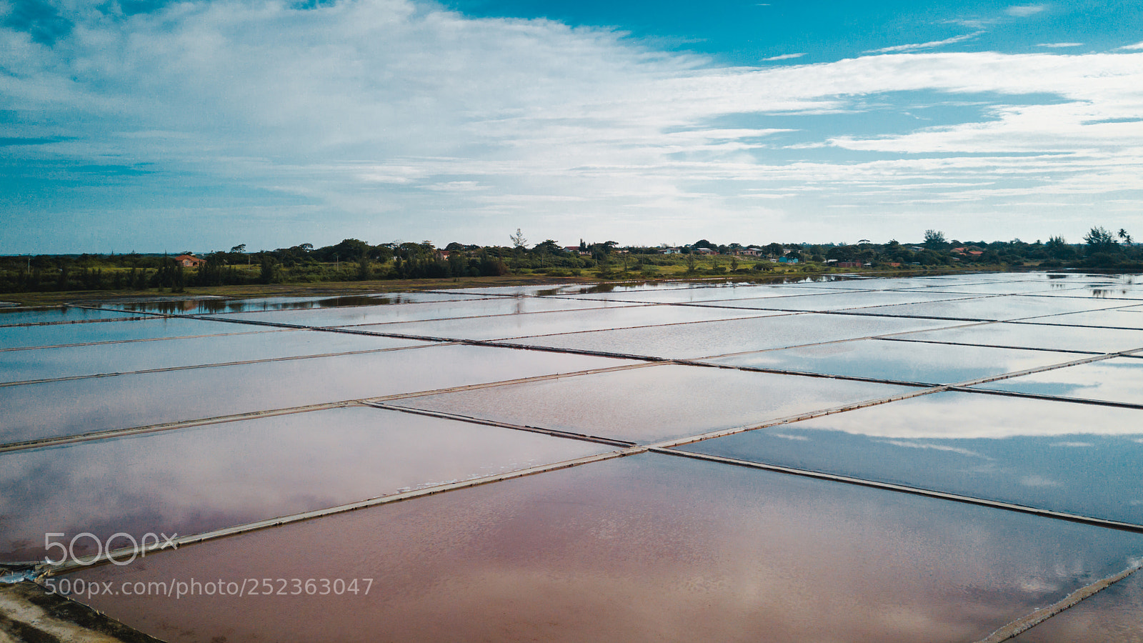 DJI FC220 sample photo. Salina reflections photography