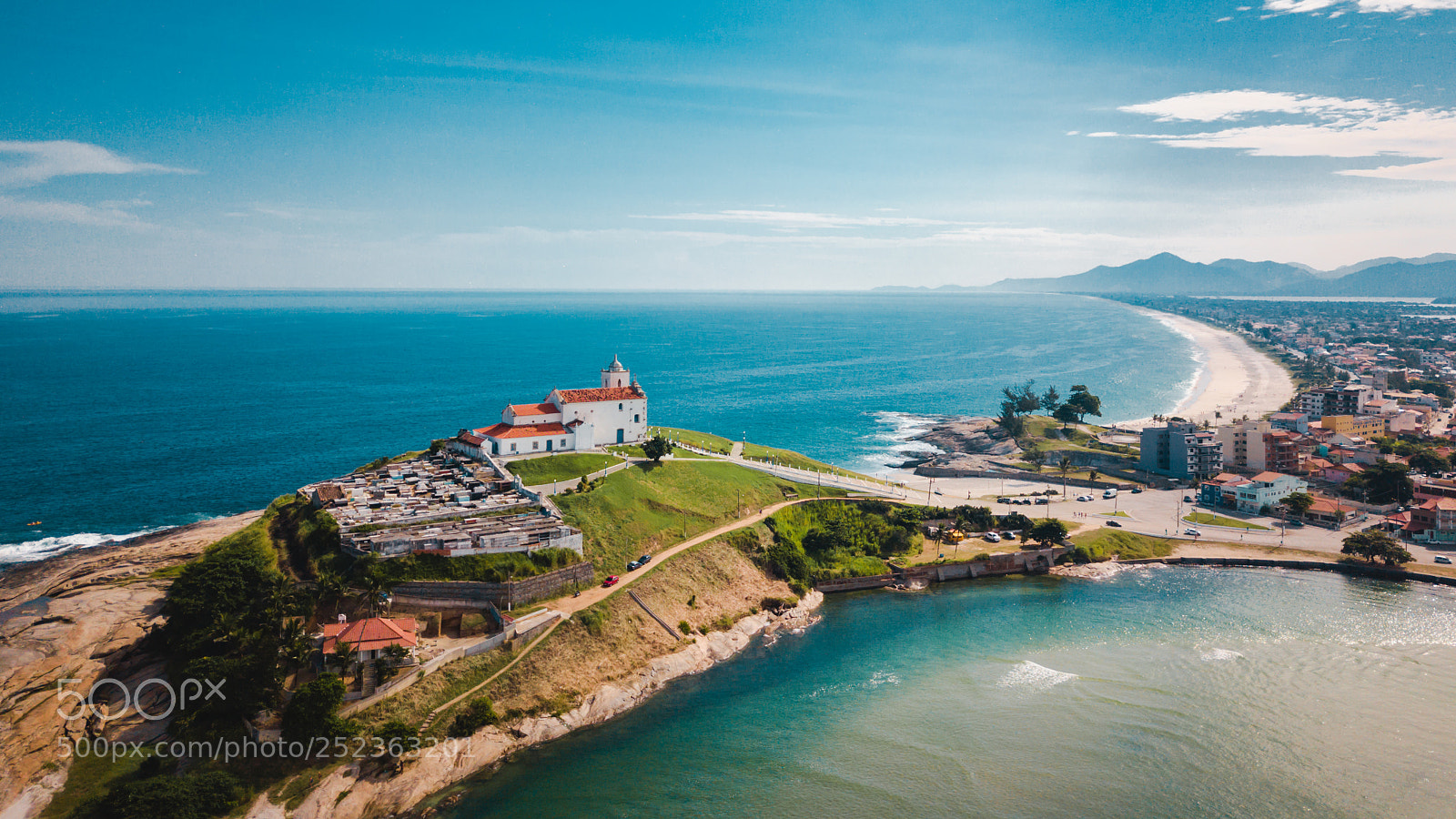 DJI FC220 sample photo. Saquarema landscape photography