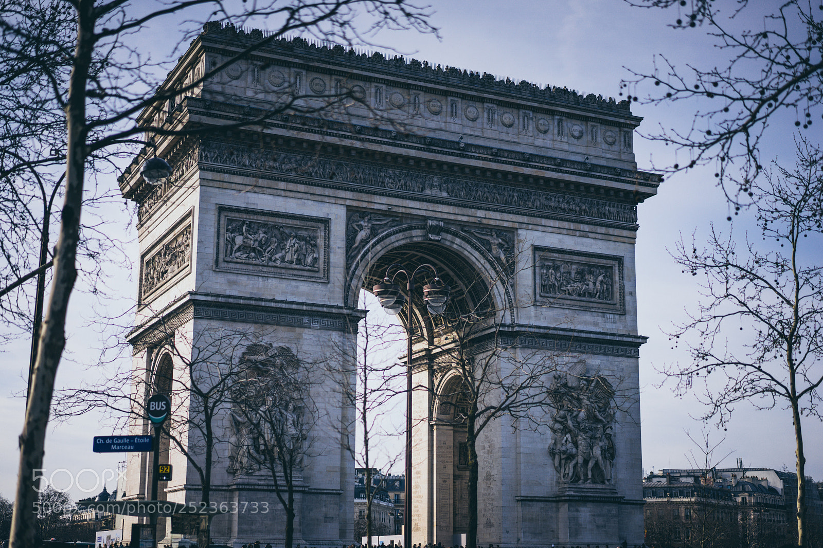 Sony a7 II sample photo. Arc de triomphe photography