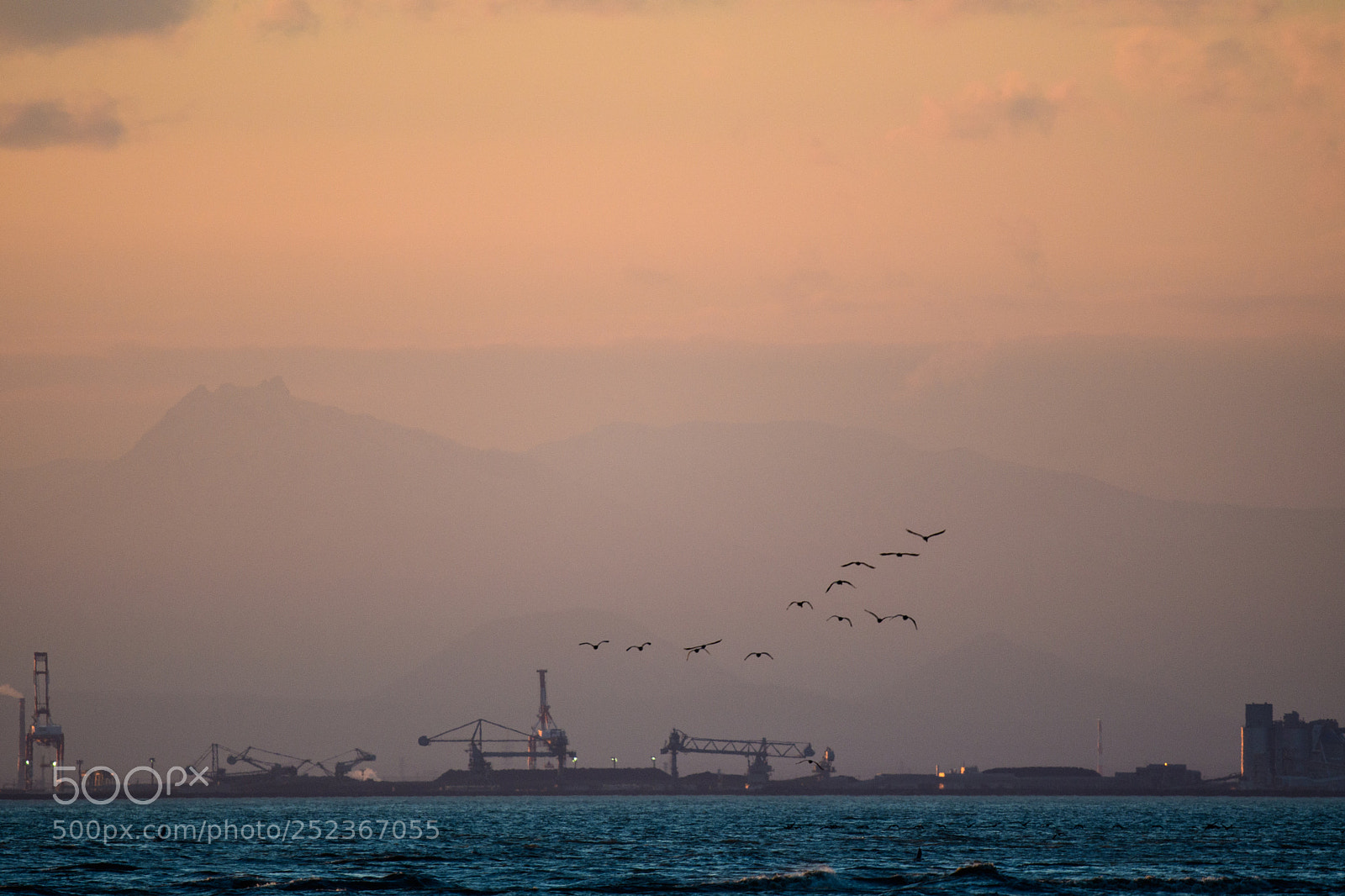 Nikon D500 sample photo. Sea at dusk photography