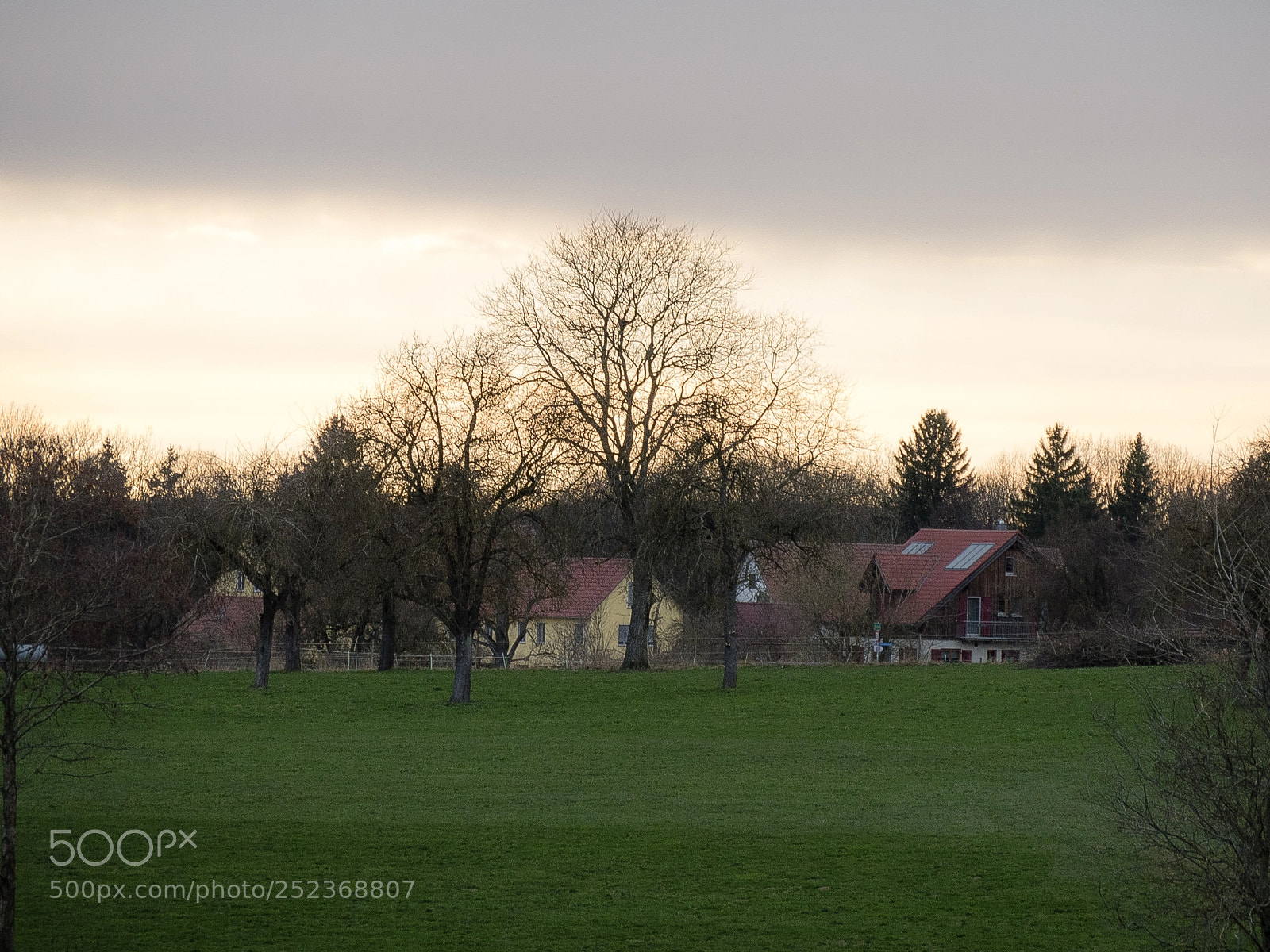 Panasonic DMC-G70 sample photo. Village on sundown photography