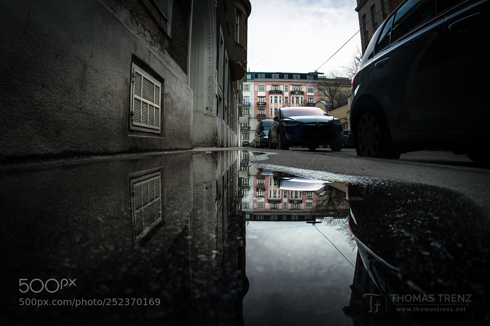 Nikon D50 sample photo. Raining path photography