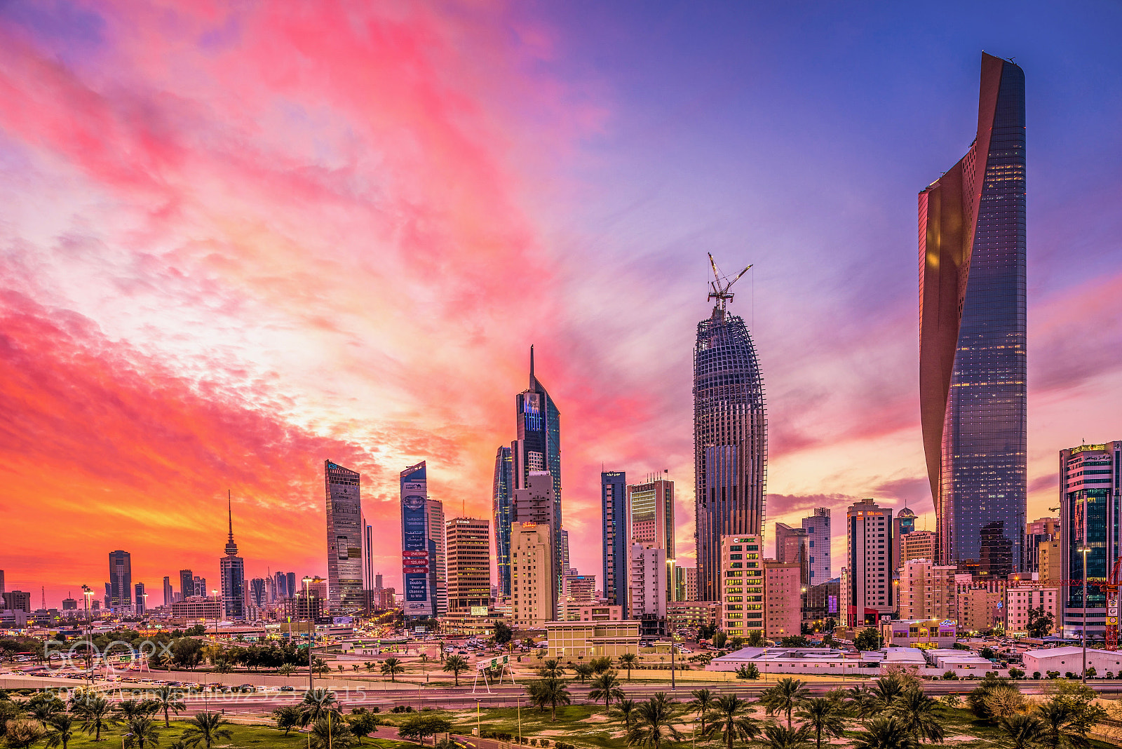 Nikon D810 sample photo. Kuwait downtown photography