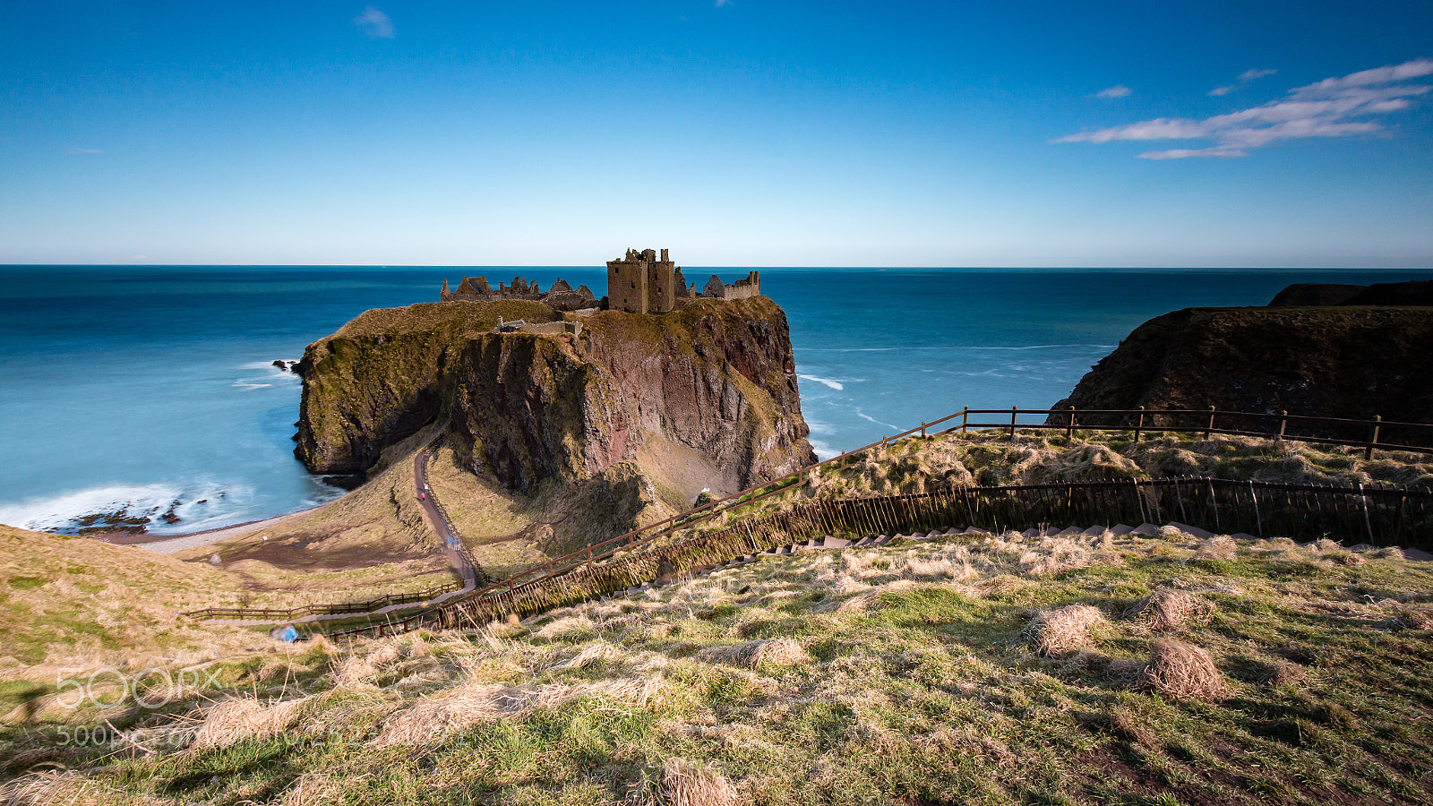 Canon EOS 70D sample photo. Dunnottar castle photography