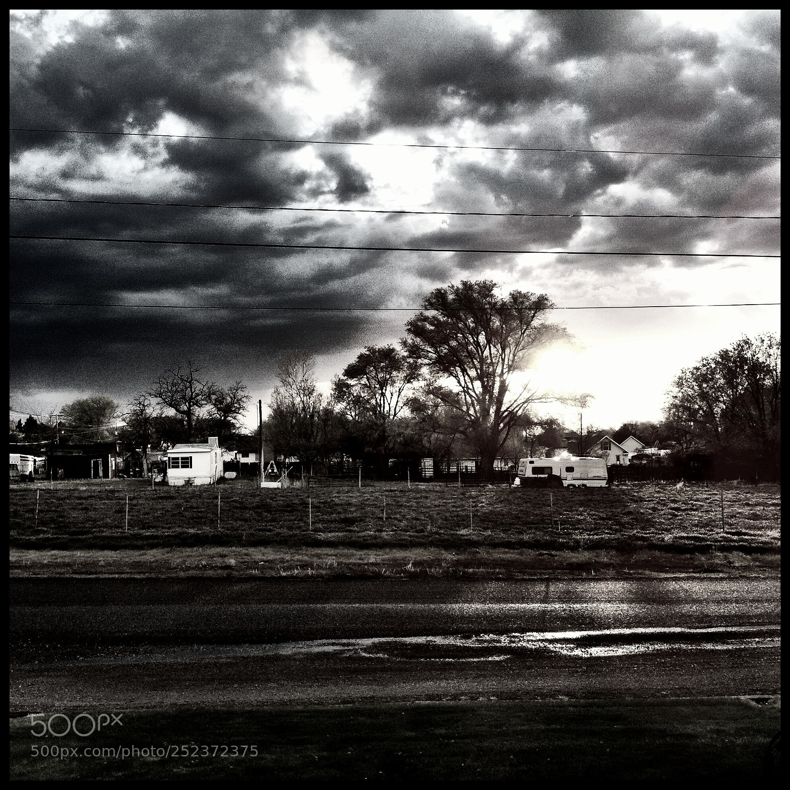 Apple iPhone 4 sample photo. Rural sky photography