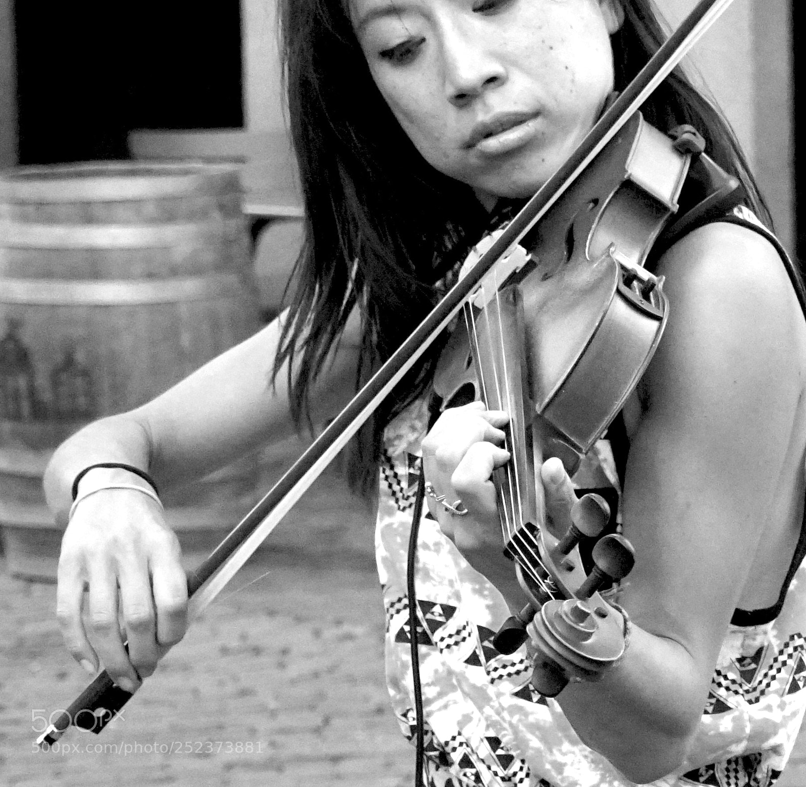 Sony a6500 sample photo. Street performer faneuil hall photography