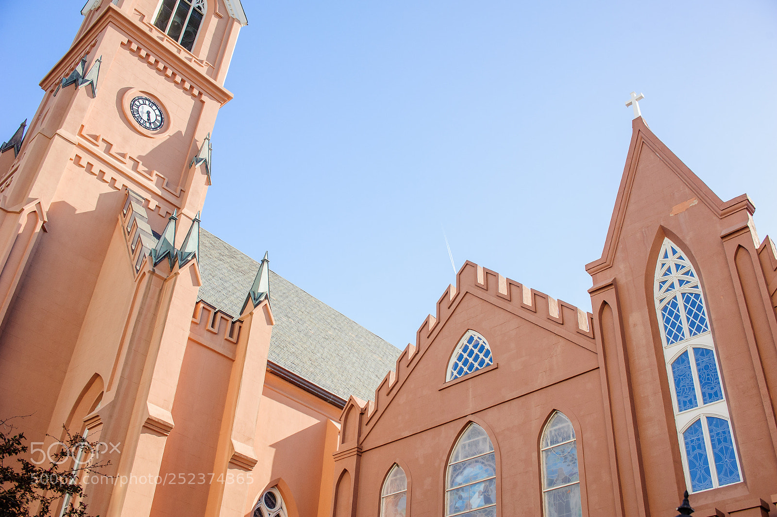 Nikon D700 sample photo. Pink church photography