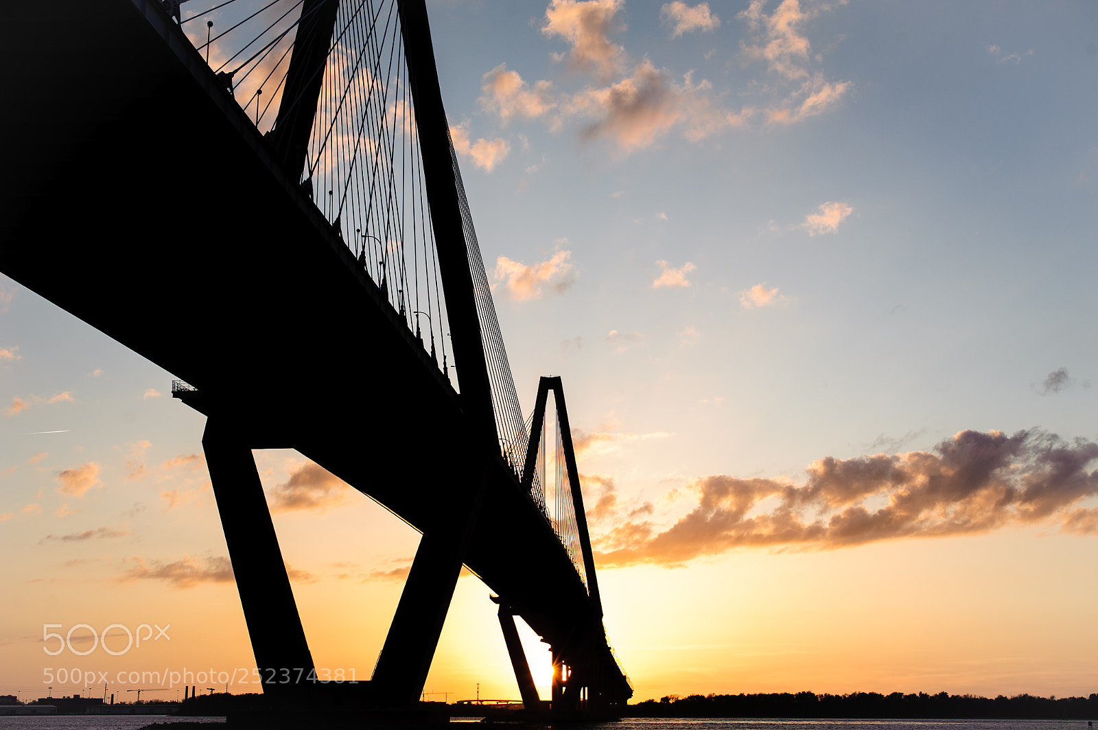 Nikon D700 sample photo. Dusk under the bridge photography