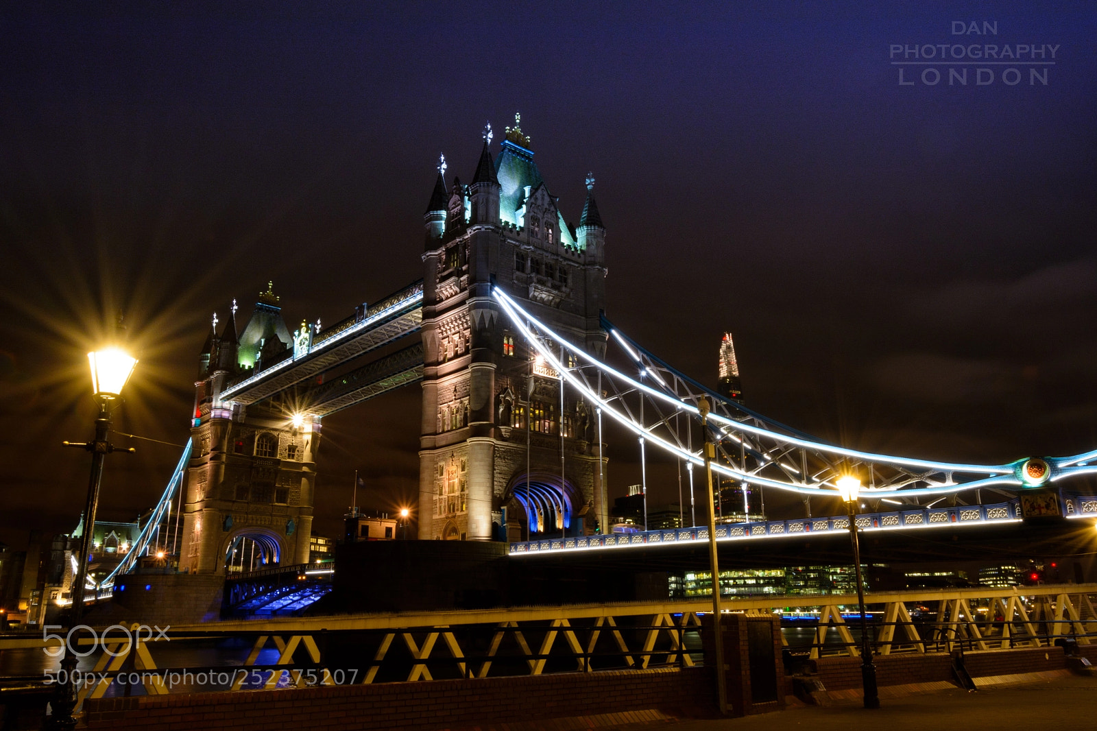 Nikon D5200 sample photo. Tower bridge by night photography