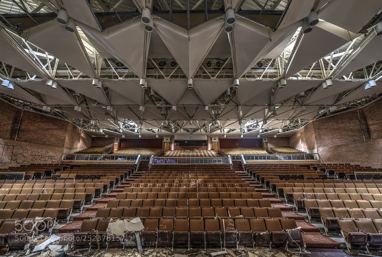 Nikon D800 sample photo. School auditorium photography