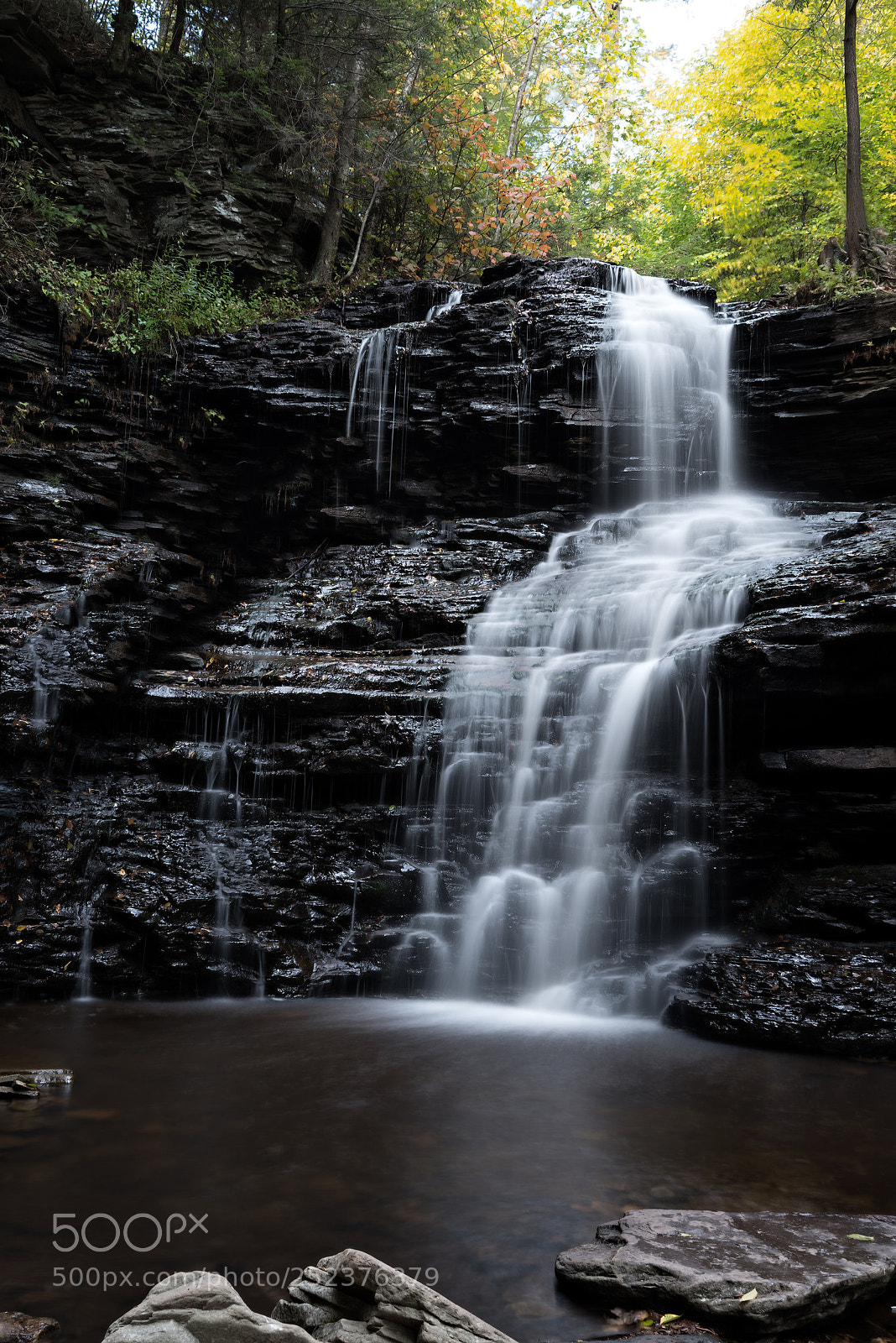Nikon D810 sample photo. Waterfall dream photography